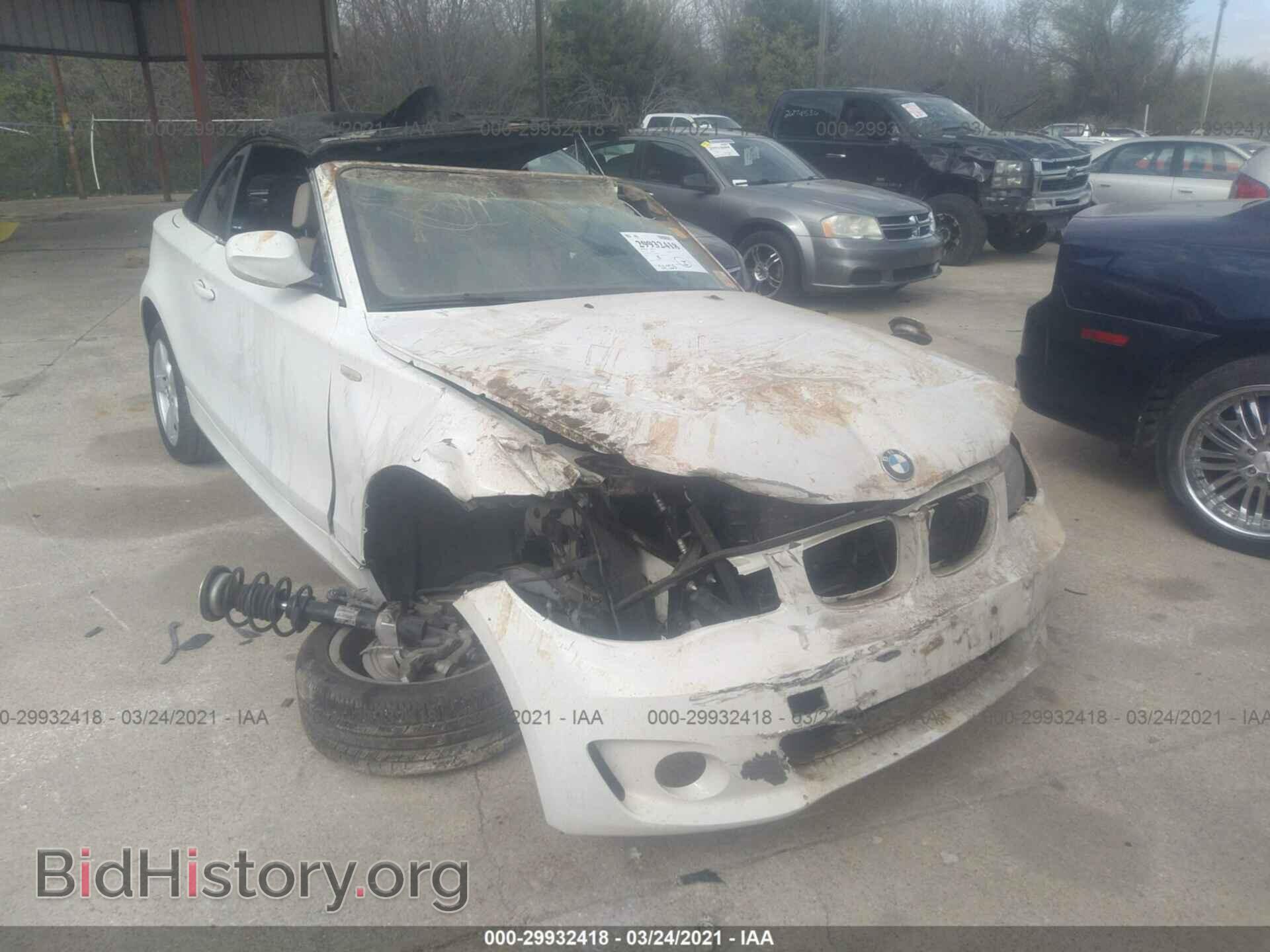 Photo WBAUL7C55CVM82557 - BMW 1 SERIES 2012