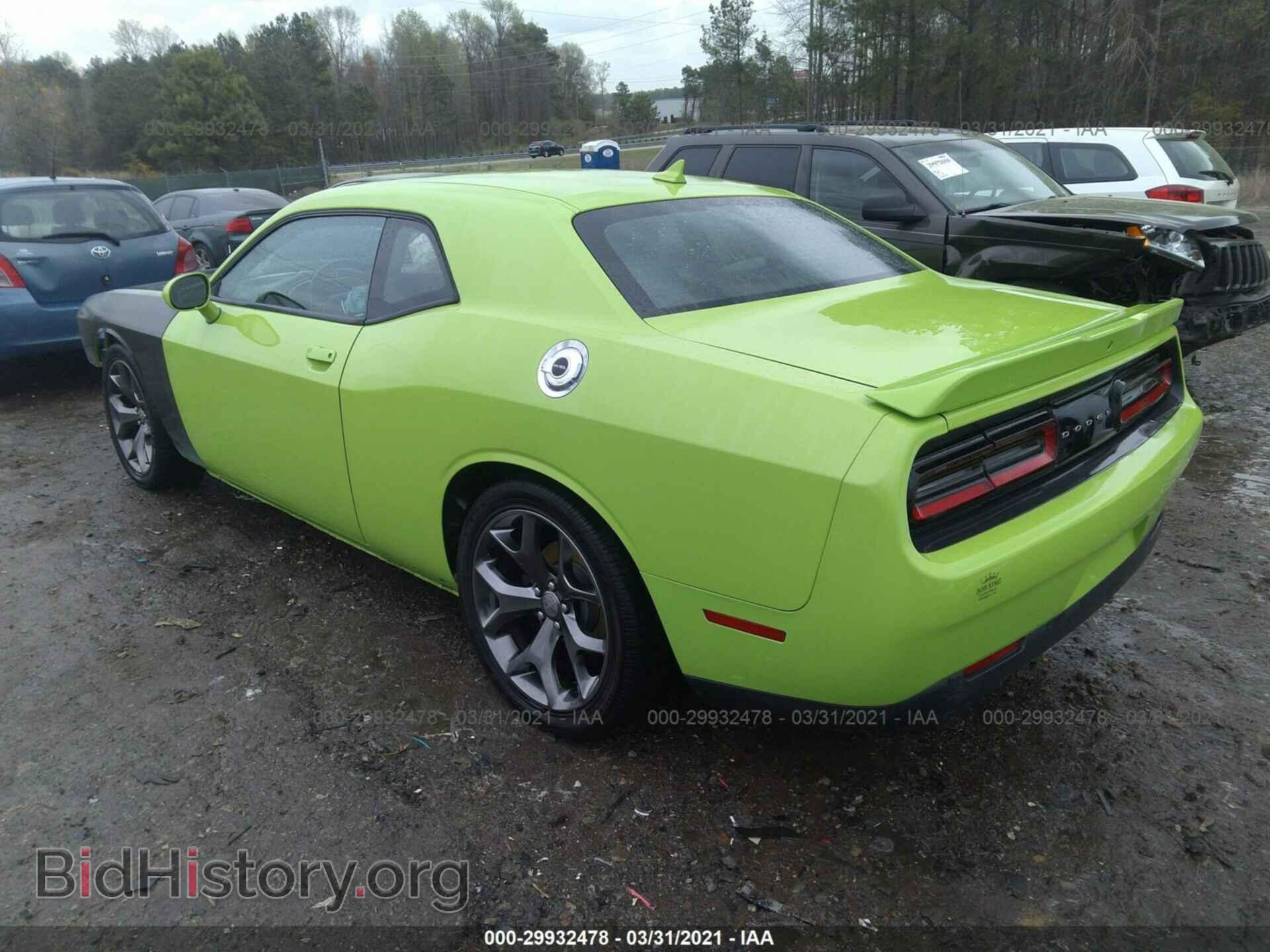 2015 DODGE CHALLENGER - VIN: 2C3CDZBT9FH714456 - Photo 3