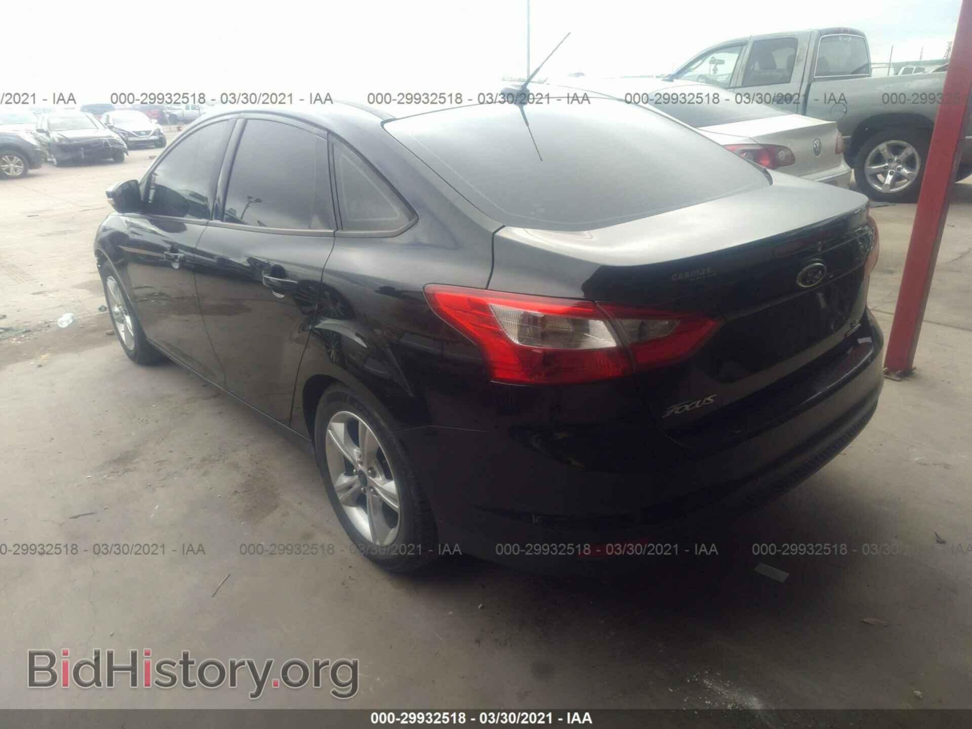 2014 FORD FOCUS - VIN: 1FADP3F27EL196375 - Фото 3