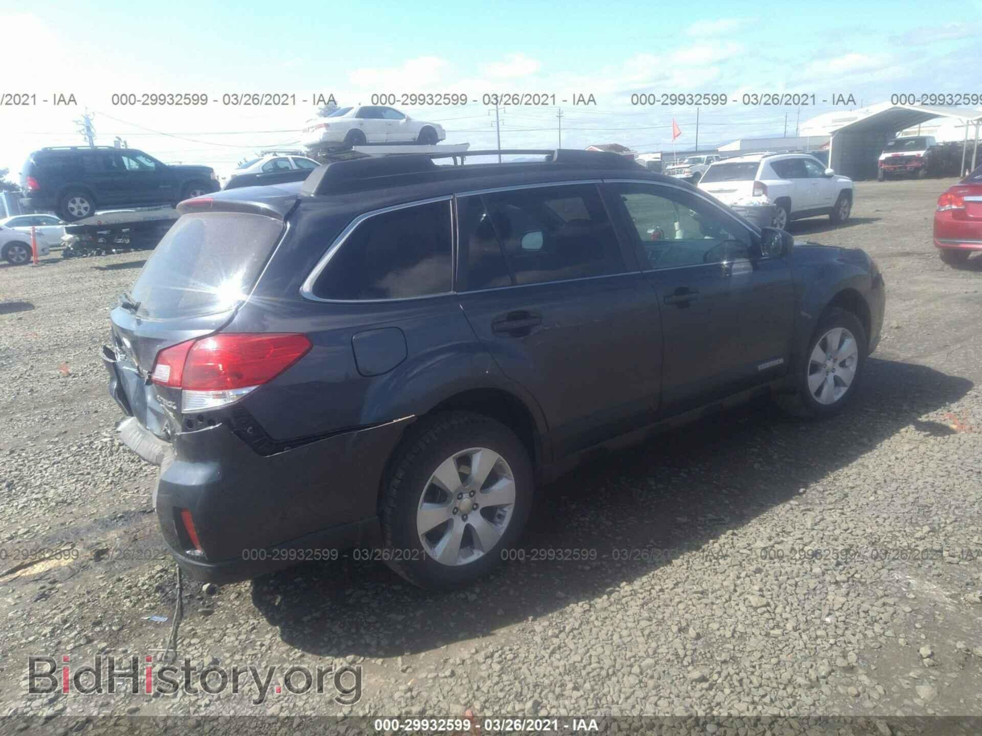 2011 SUBARU OUTBACK - VIN: 4S4BRBCC9B3386060 - Фото 4