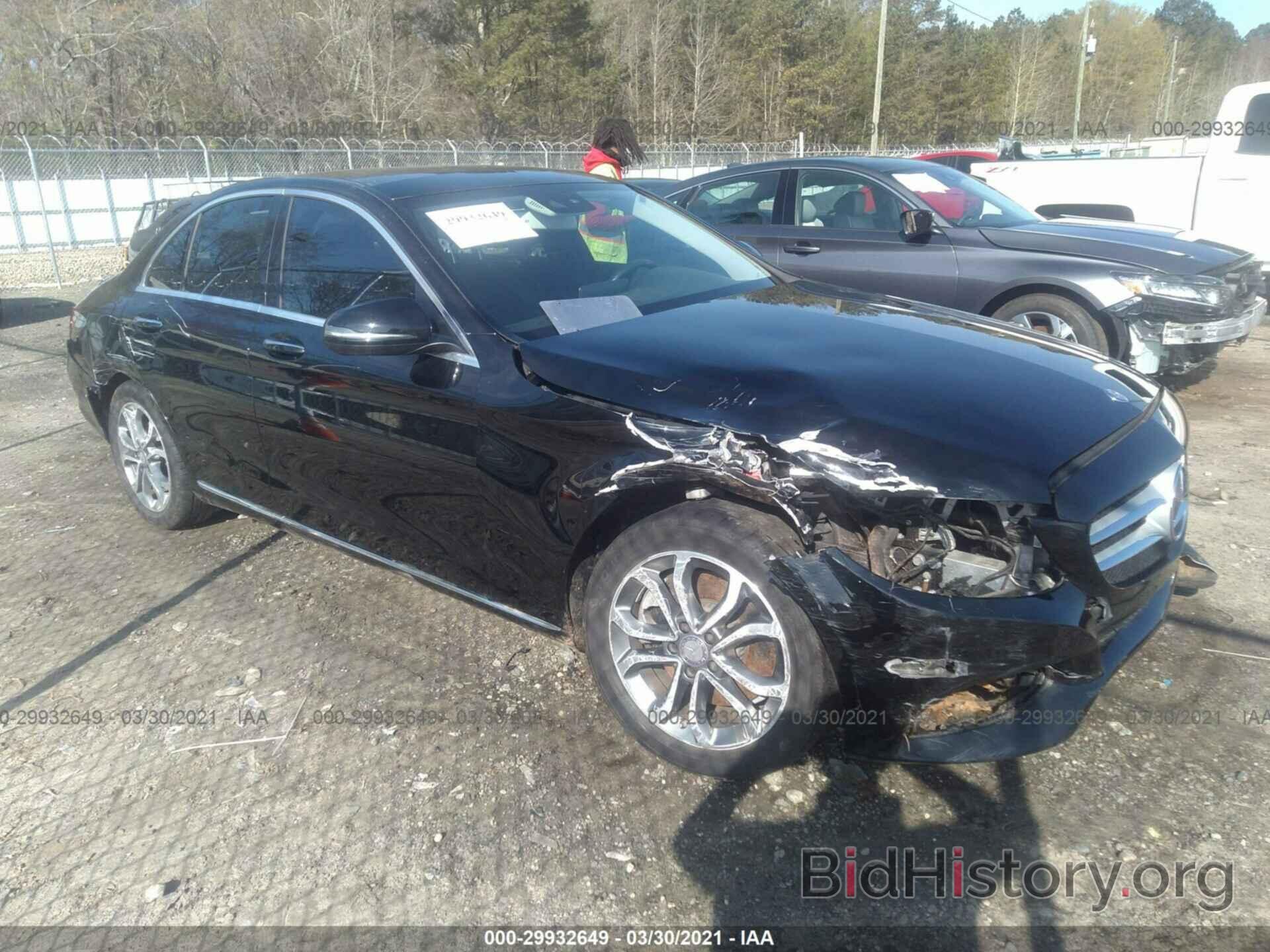 Photo 55SWF4JB0GU156999 - MERCEDES-BENZ C-CLASS 2016