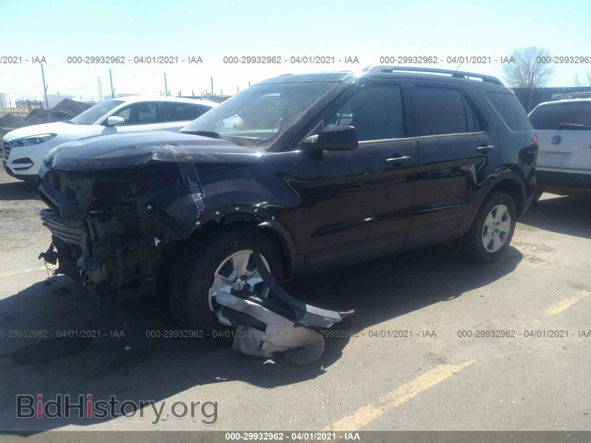 2013 FORD EXPLORER - VIN: 1FM5K8B89DGA62927 - Фото 2