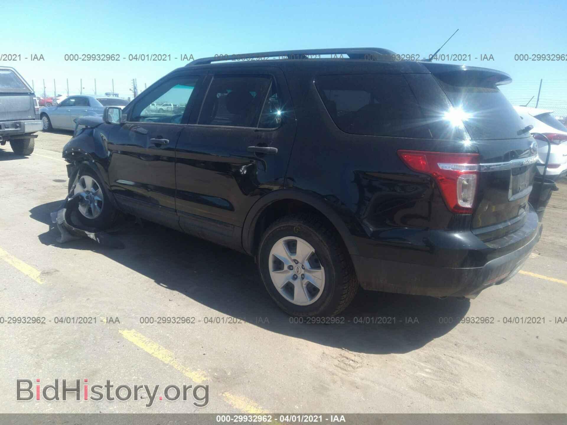 2013 FORD EXPLORER - VIN: 1FM5K8B89DGA62927 - Фото 3