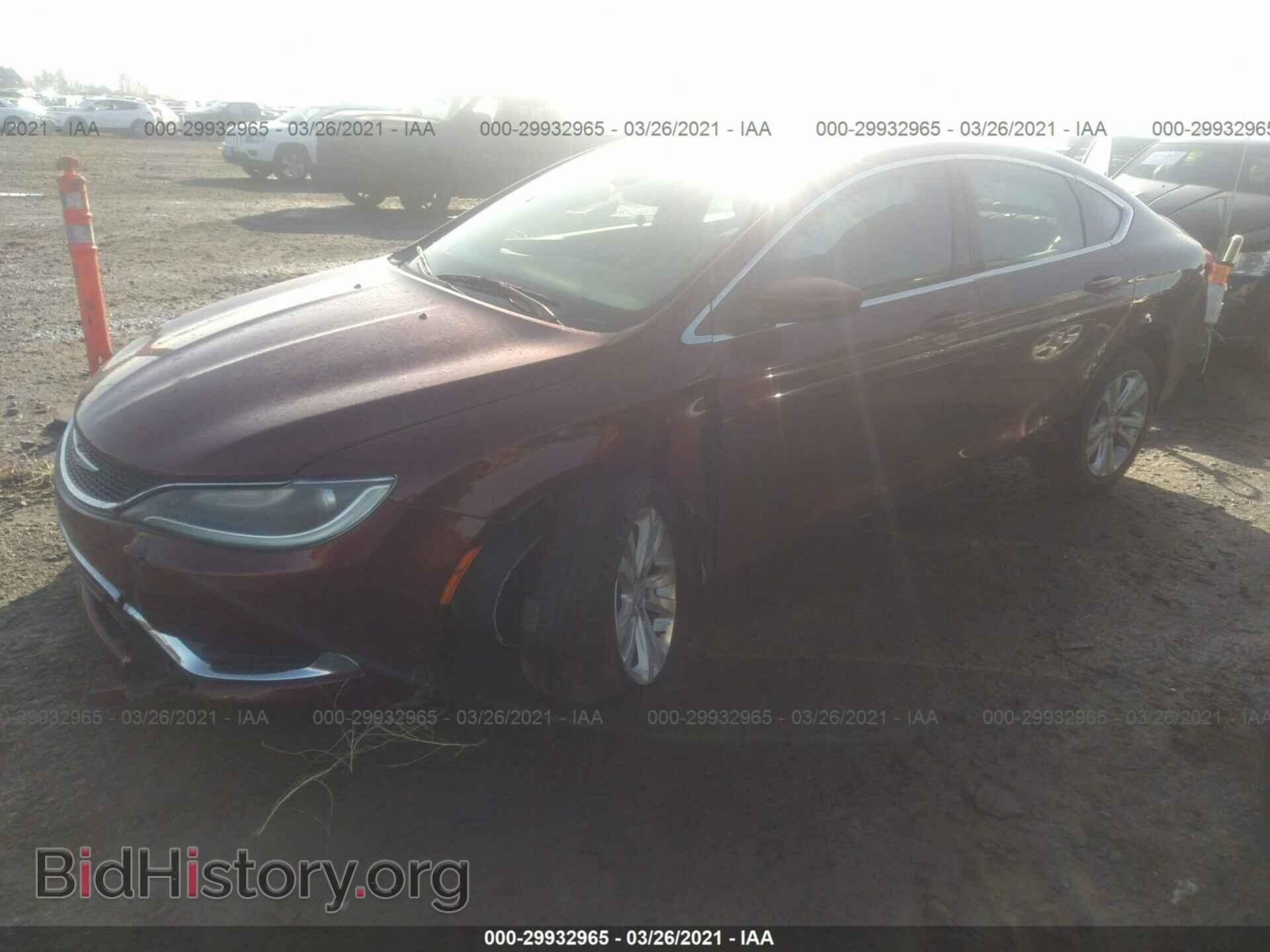 2015 CHRYSLER 200 - VIN: 1C3CCCAB1FN716587 - Фото 2