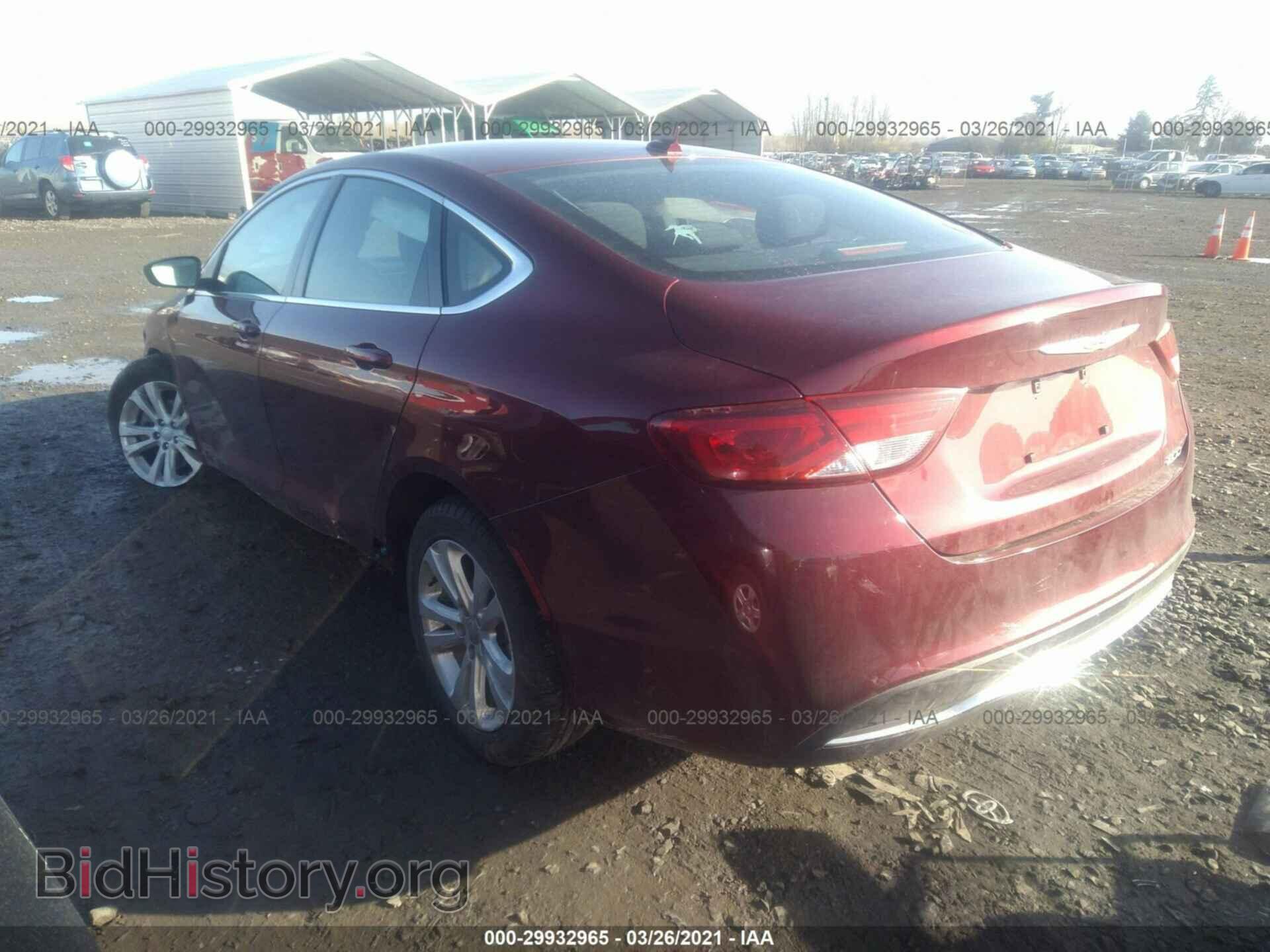 2015 CHRYSLER 200 - VIN: 1C3CCCAB1FN716587 - Фото 3