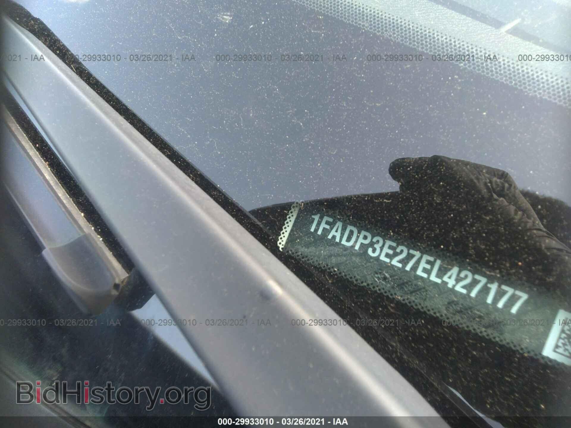 2014 FORD FOCUS - VIN: 1FADP3E27EL427177 - Фото 9