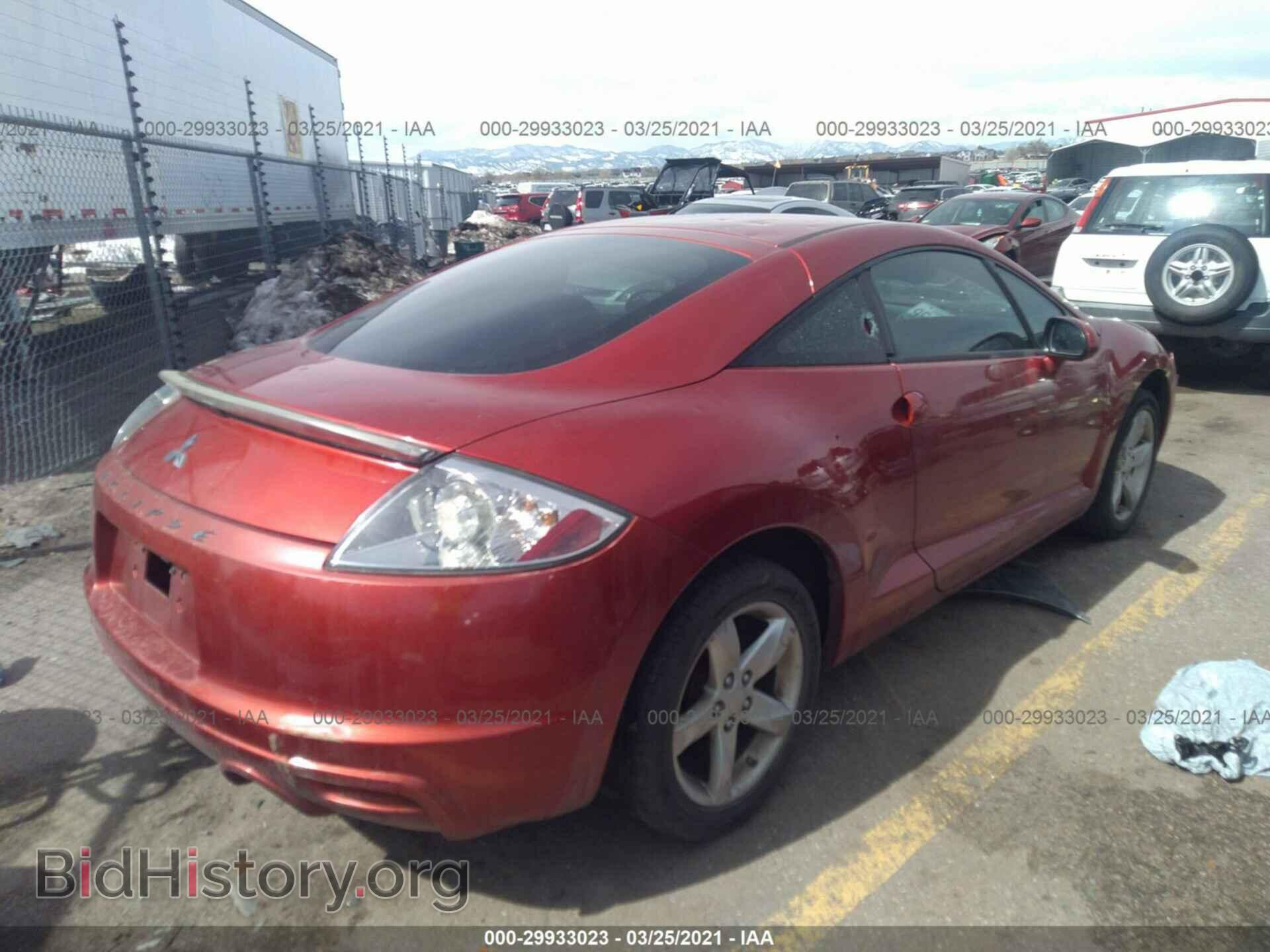 2009 MITSUBISHI ECLIPSE - VIN: 4A3AK24F69E040993 - Фото 4