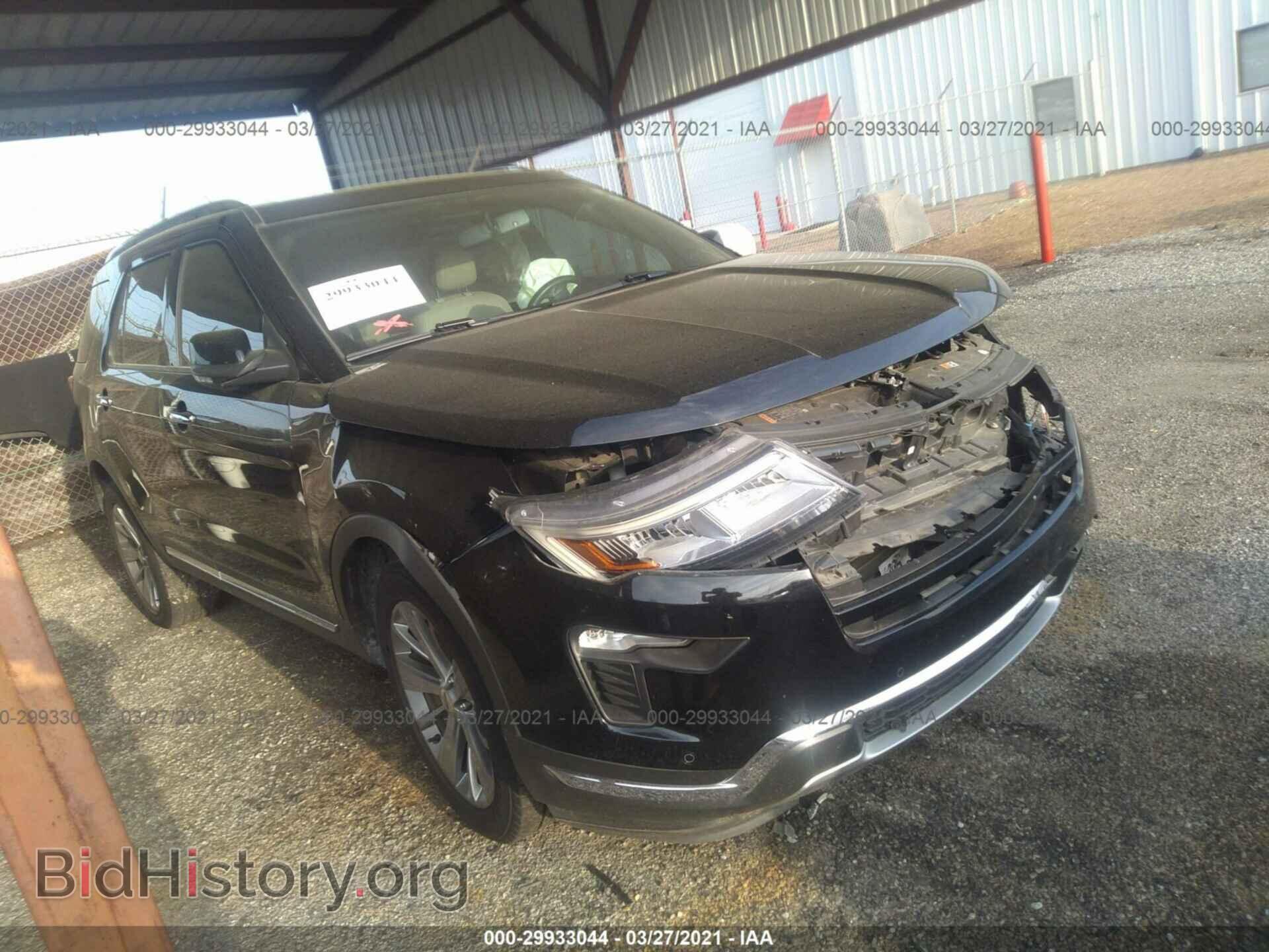 Фотография 1FM5K7F89JGA81574 - FORD EXPLORER 2018
