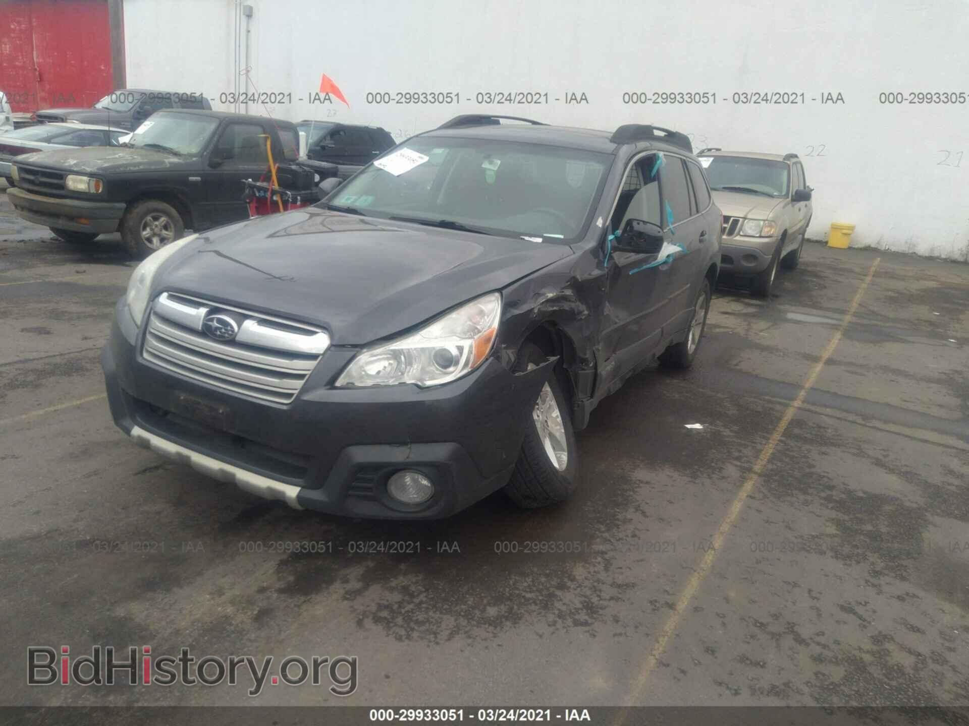 2013 SUBARU OUTBACK - VIN: 4S4BRBPC2D3222839 - Фото 2