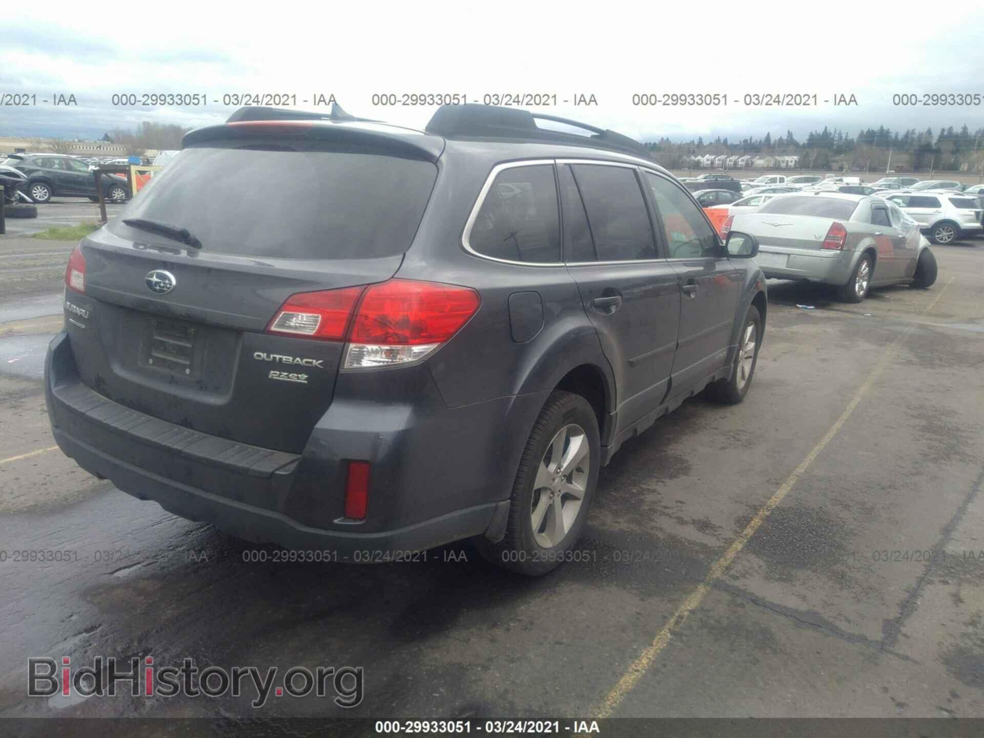 2013 SUBARU OUTBACK - VIN: 4S4BRBPC2D3222839 - Фото 4