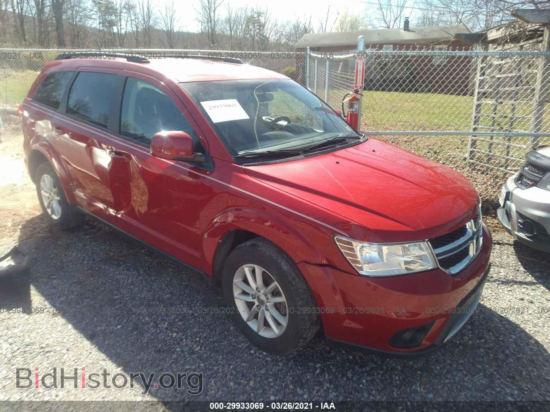 Фотография 3C4PDDBG3GT100885 - DODGE JOURNEY 2016