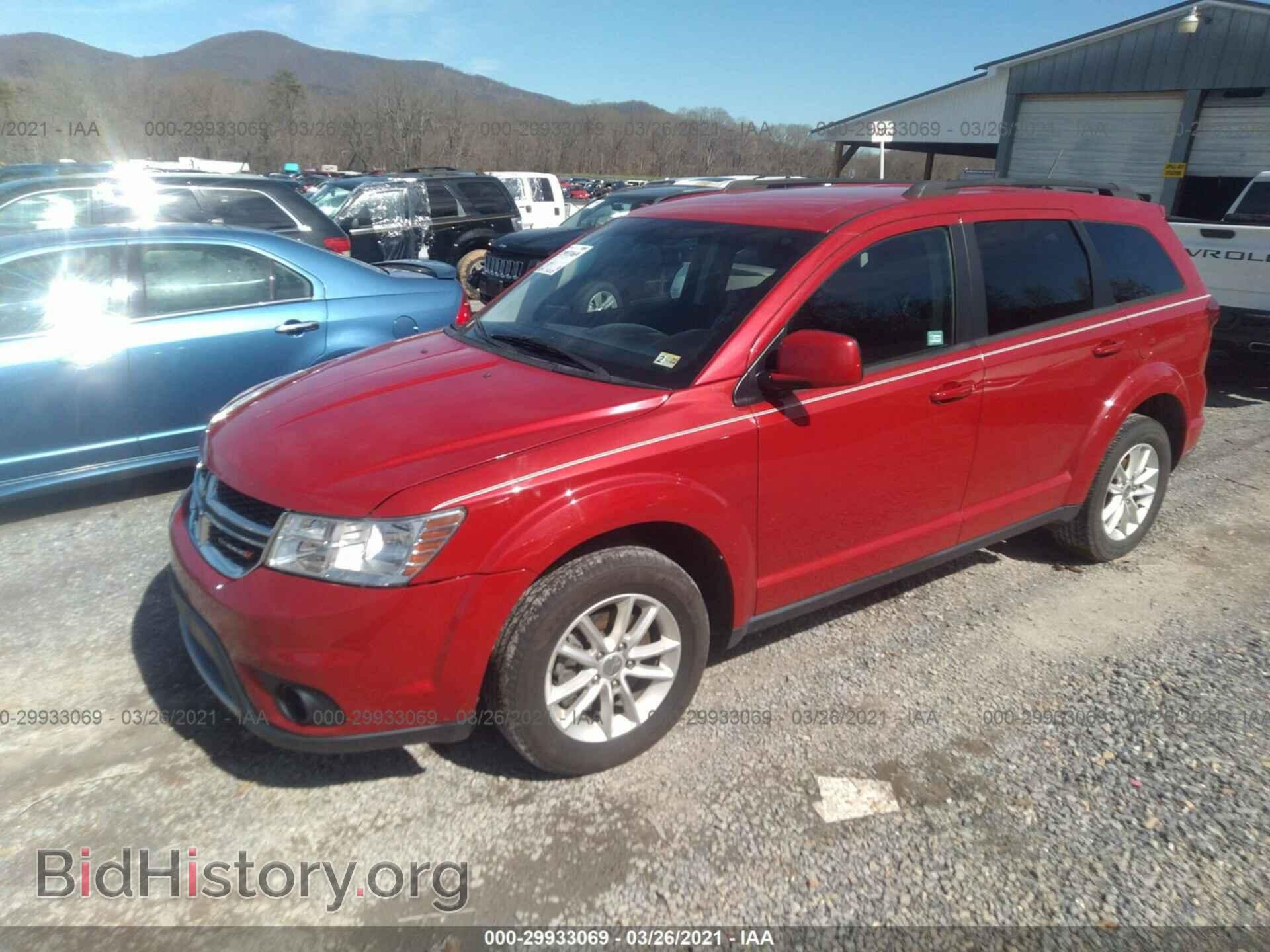 2016 DODGE JOURNEY - VIN: 3C4PDDBG3GT100885 - Фото 2