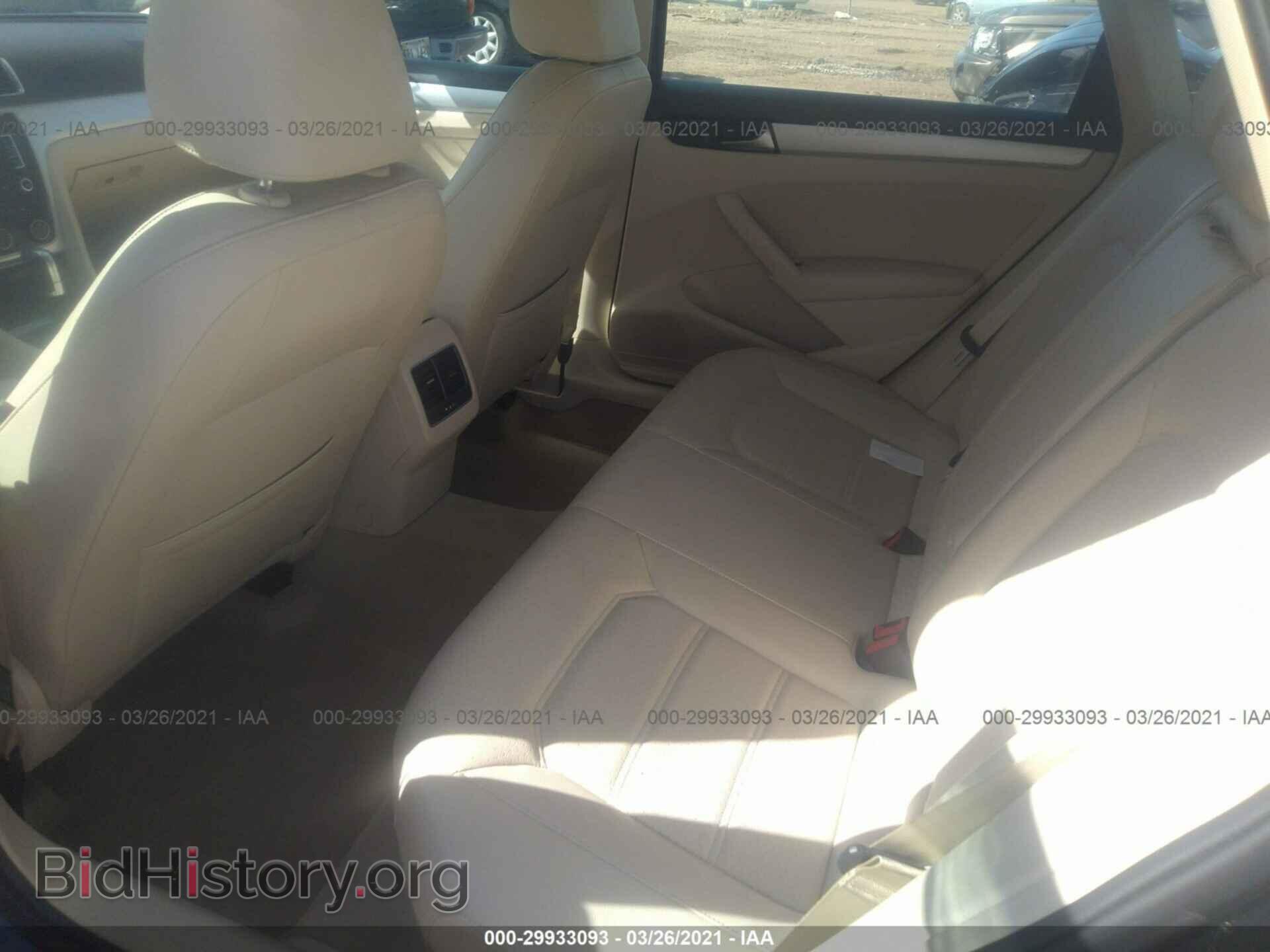 2013 VOLKSWAGEN PASSAT - VIN: 1VWBP7A36DC087331 - Фото 8