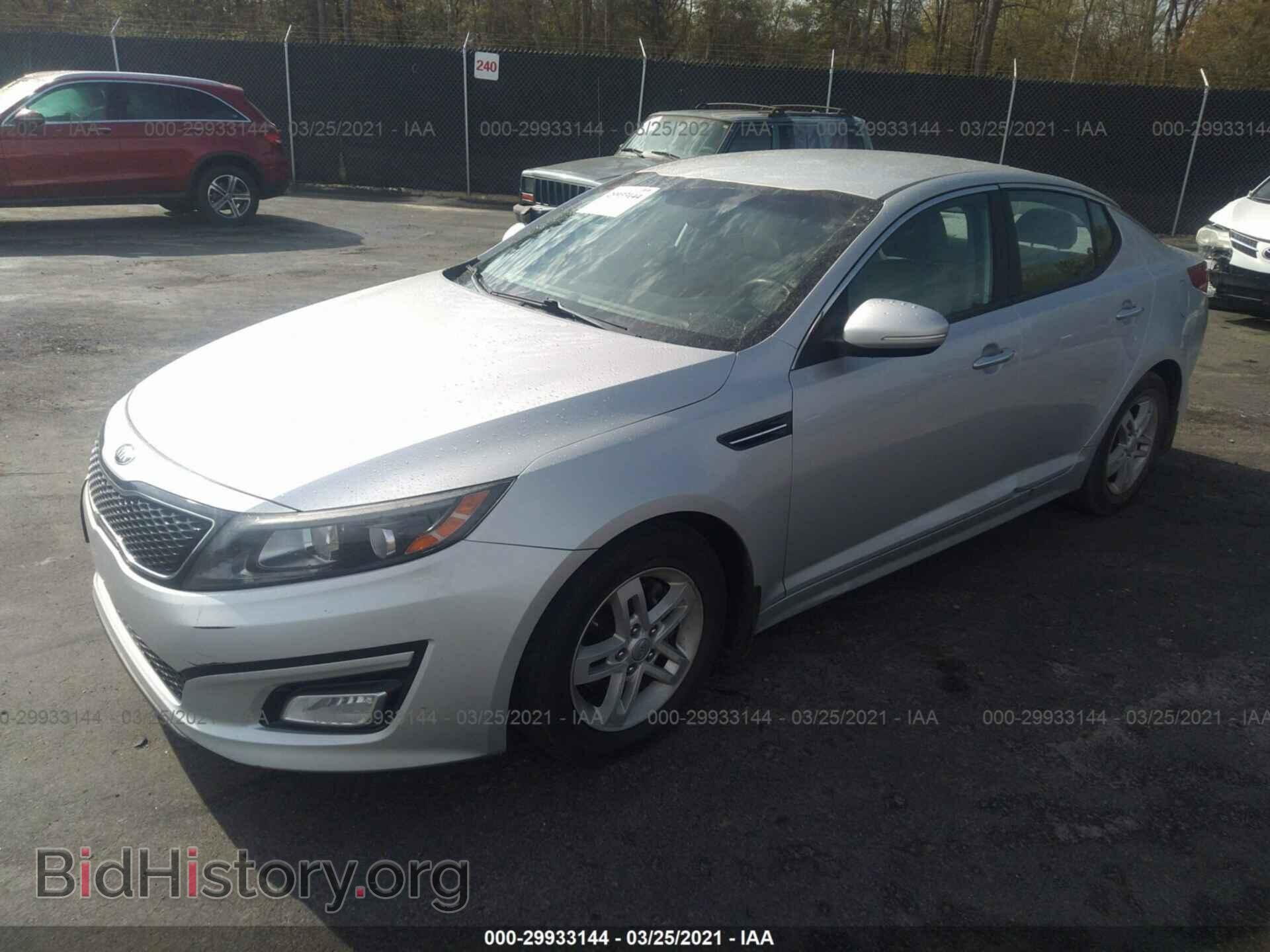 2014 KIA OPTIMA - VIN: 5XXGM4A77EG334831 - Фото 2