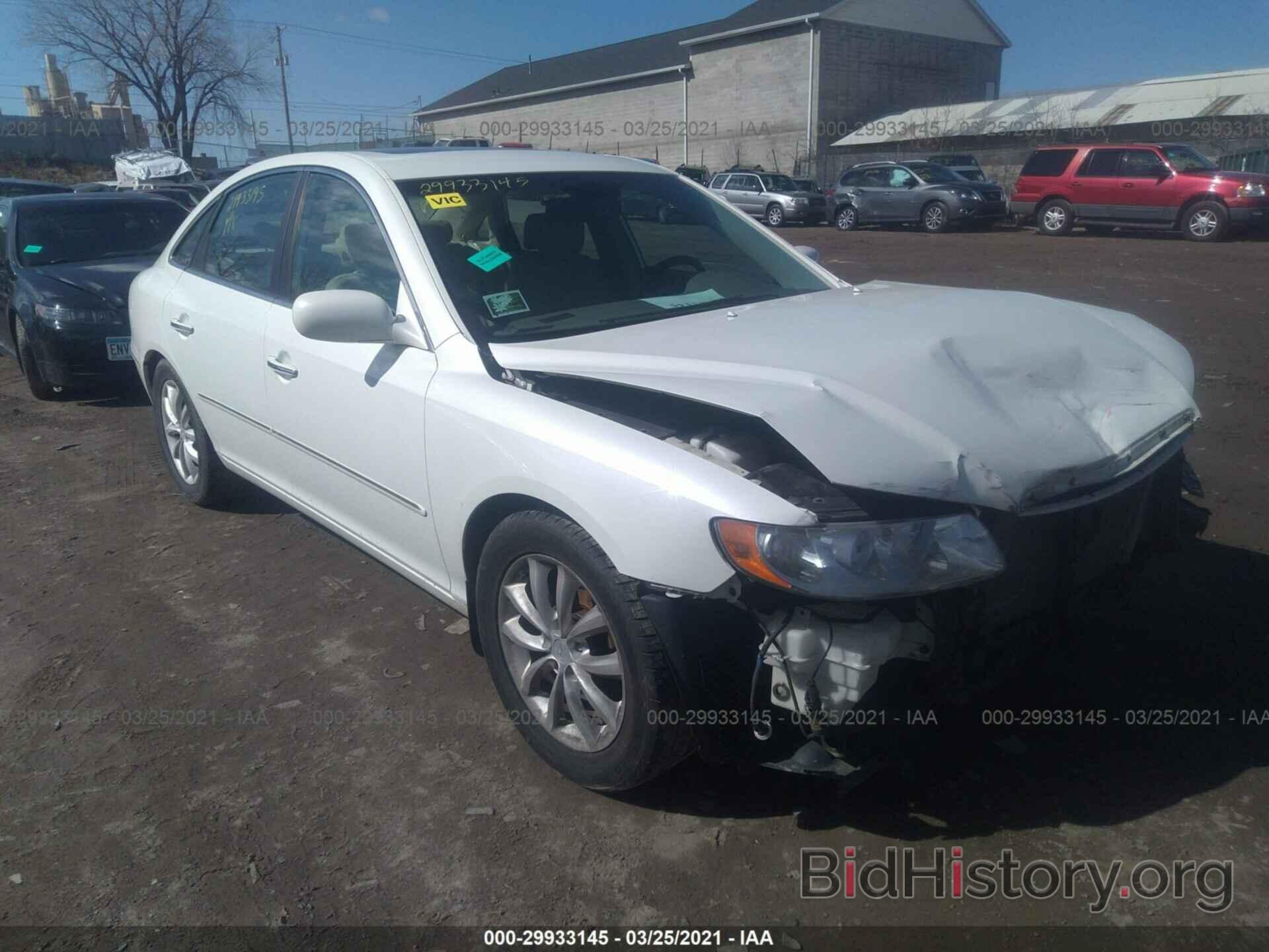 Photo KMHFC46F37A147546 - HYUNDAI AZERA 2007