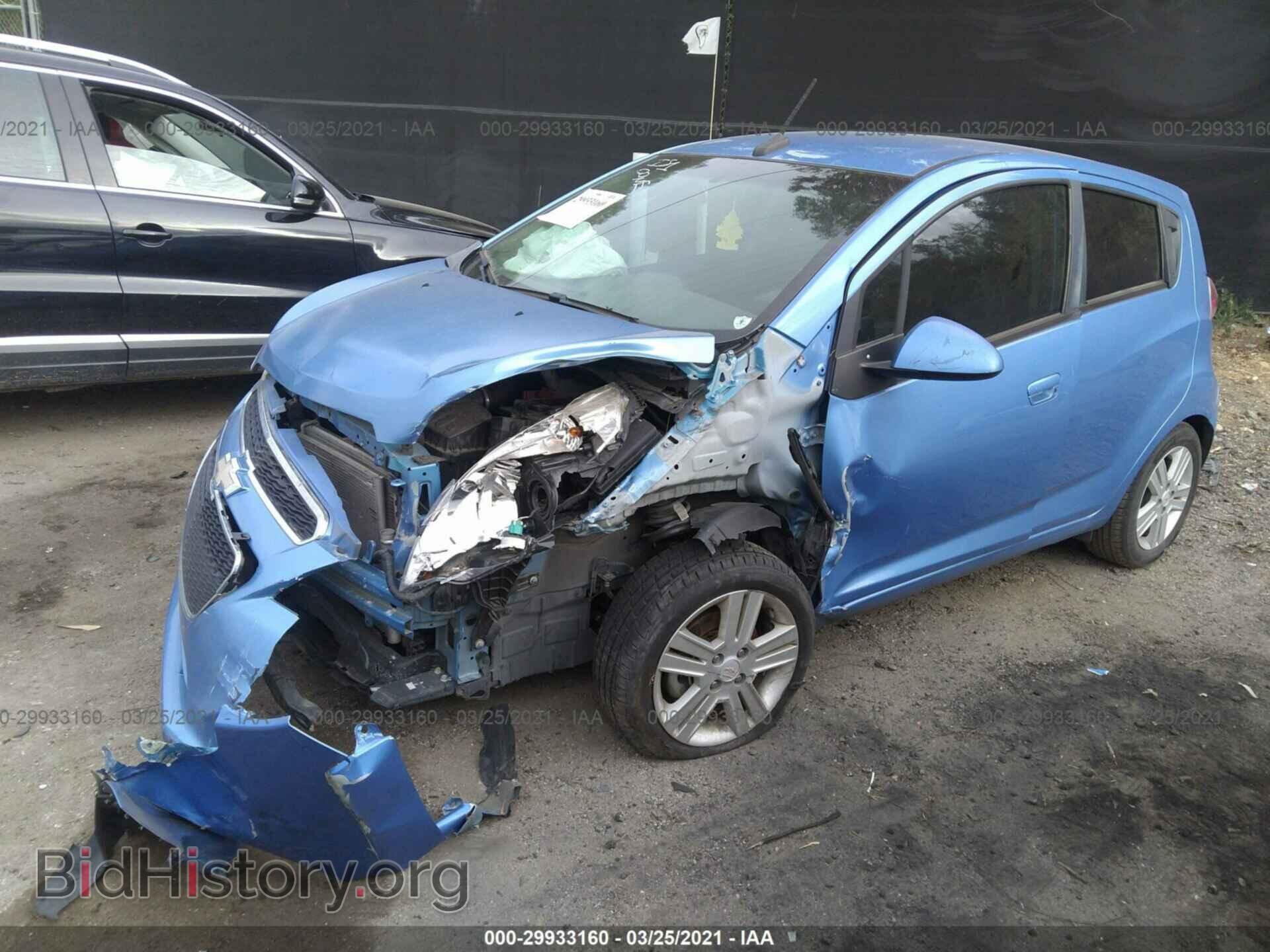 2014 CHEVROLET SPARK - VIN: KL8CB6S93EC458250 - Фото 2