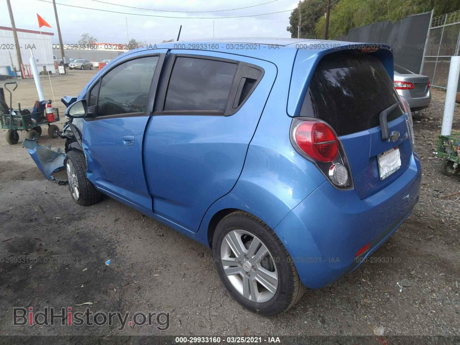 2014 CHEVROLET SPARK - VIN: KL8CB6S93EC458250 - Фото 3