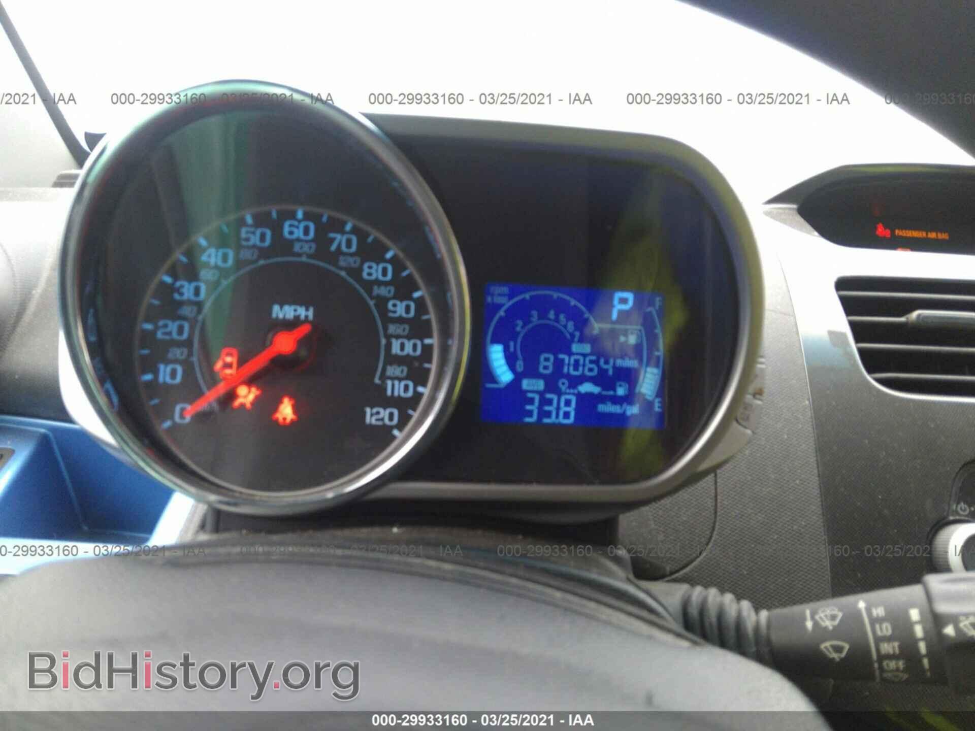 2014 CHEVROLET SPARK - VIN: KL8CB6S93EC458250 - Фото 7