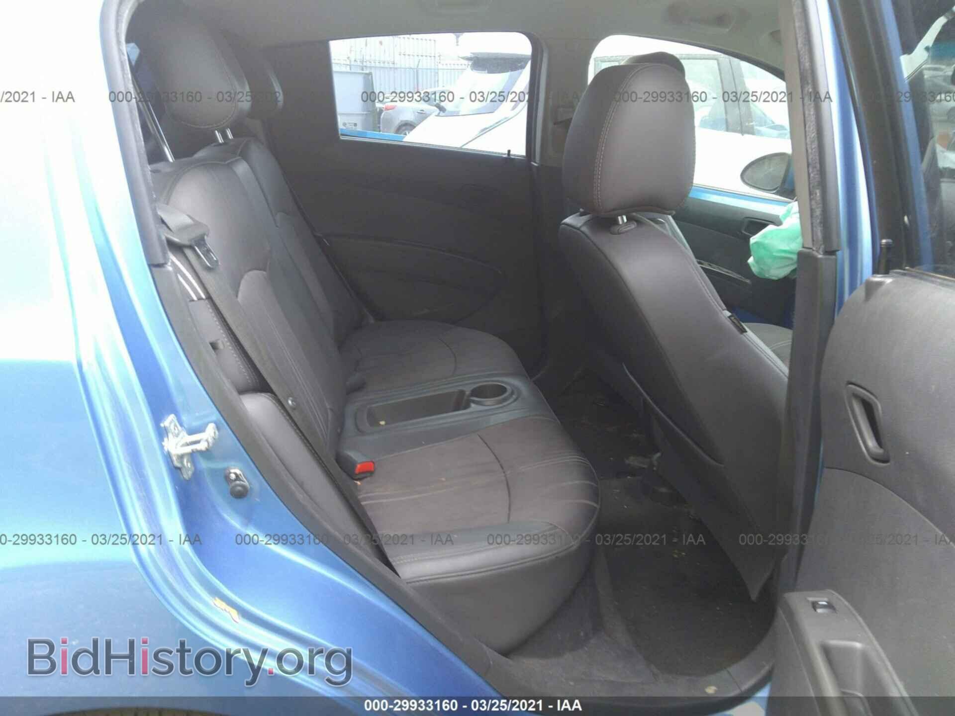 2014 CHEVROLET SPARK - VIN: KL8CB6S93EC458250 - Фото 8