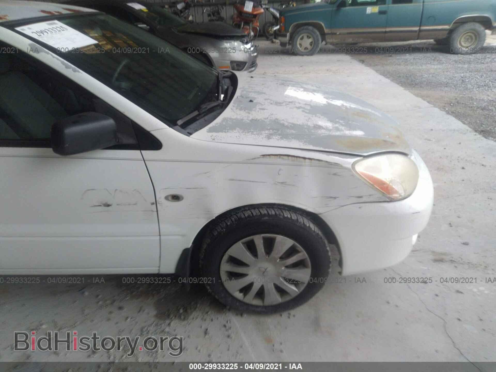 2006 MITSUBISHI LANCER - VIN: JA3AJ26E76U071292 - Фото 6