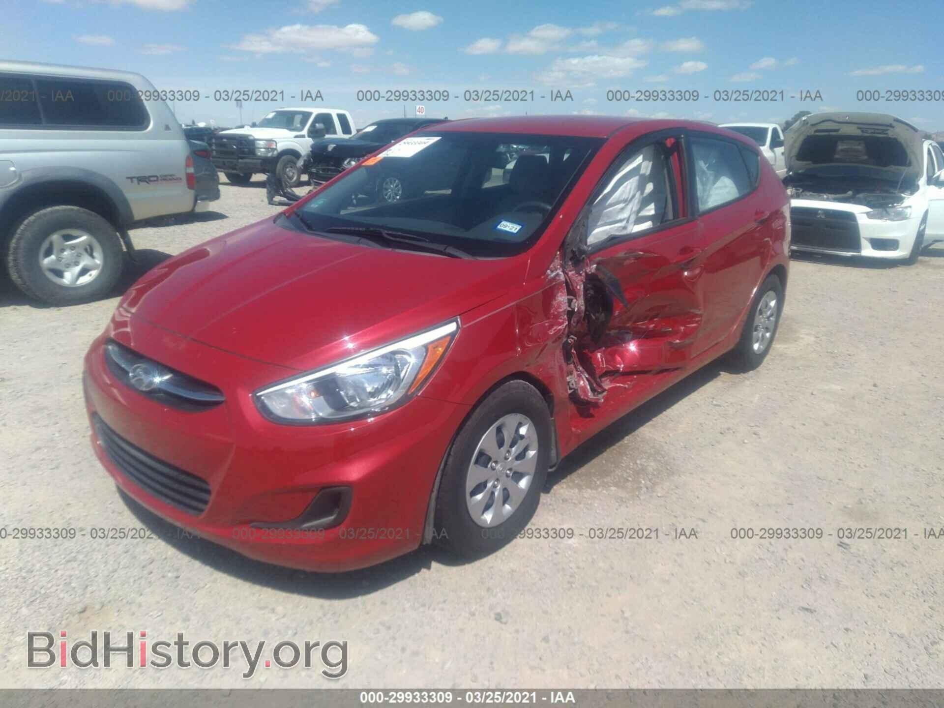 2015 HYUNDAI ACCENT - VIN: KMHCT5AEXFU206077 - Фото 2