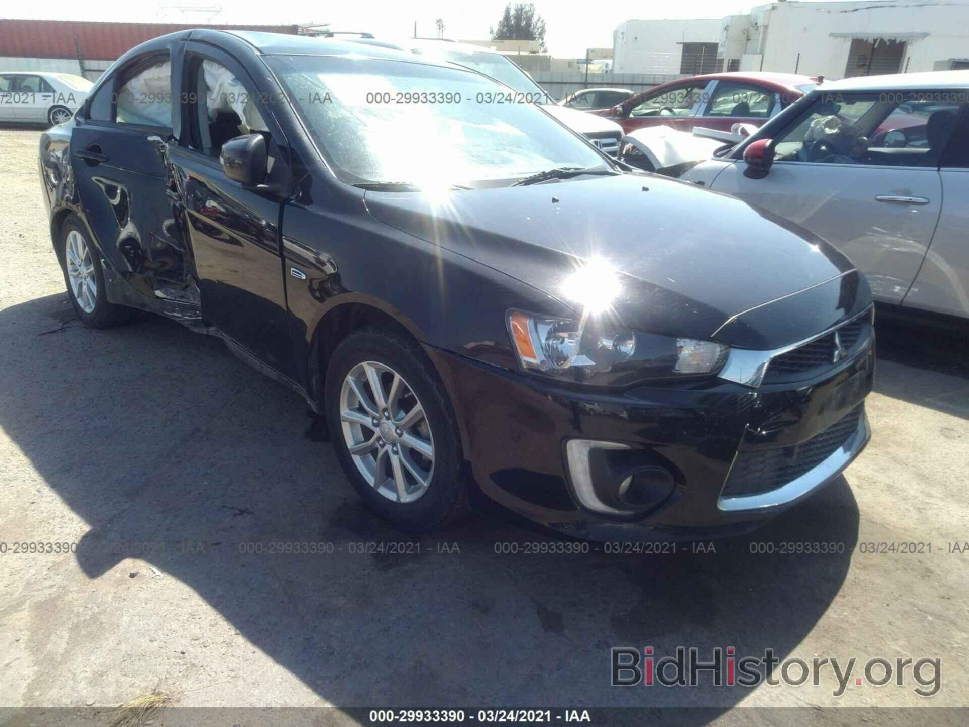 Photo JA32U2FU5GU004095 - MITSUBISHI LANCER 2016