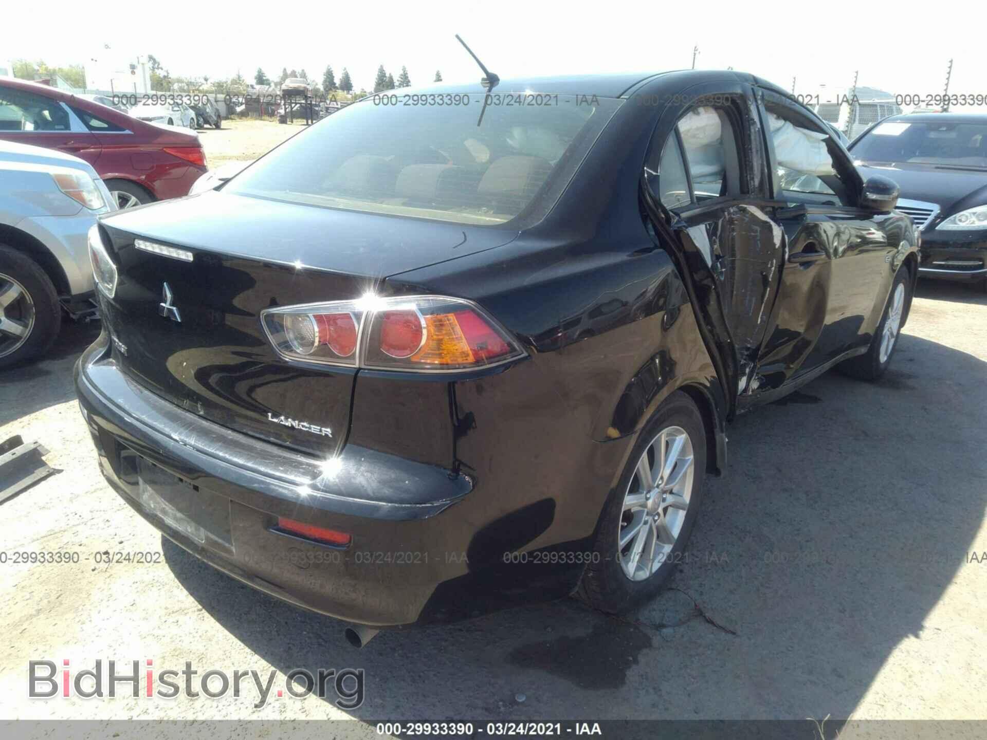 2016 MITSUBISHI LANCER - VIN: JA32U2FU5GU004095 - Фото 4