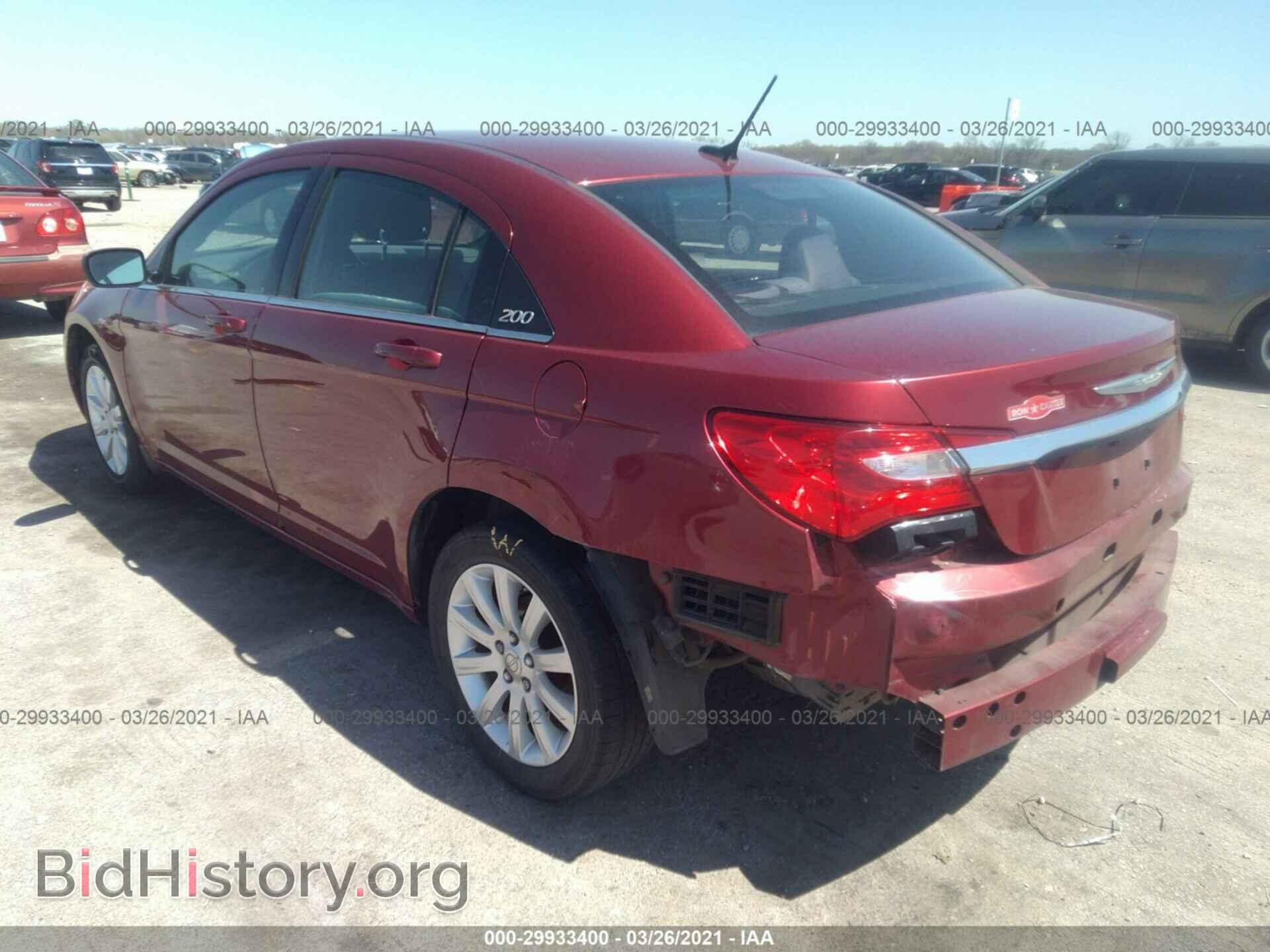 2013 CHRYSLER 200 - VIN: 1C3CCBBB8DN525741 - Photo 3