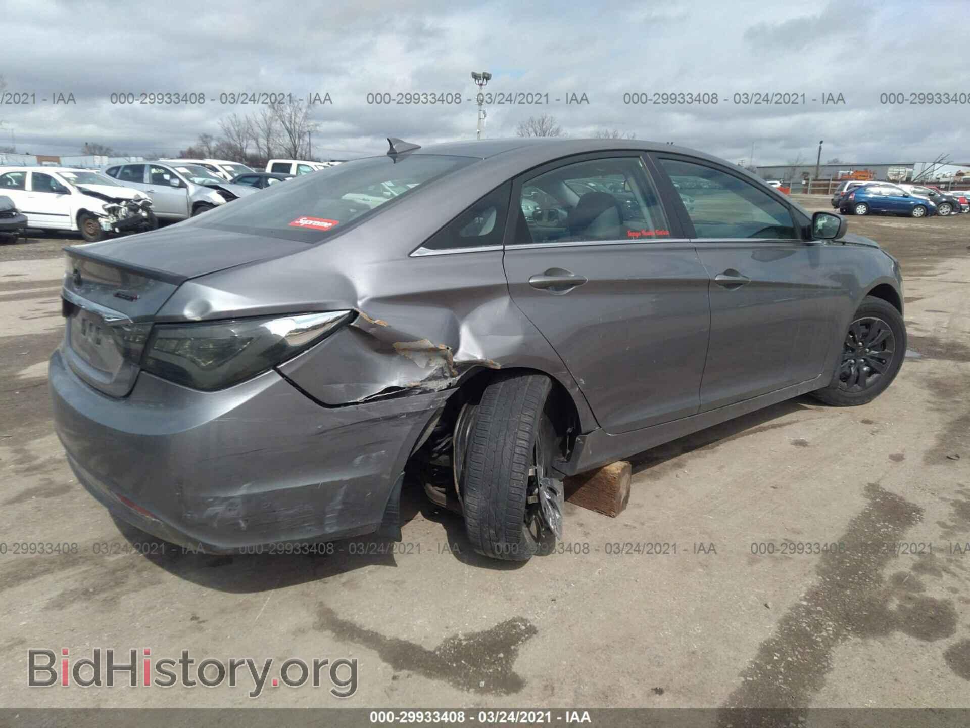 2012 HYUNDAI SONATA - VIN: 5NPEB4AC6CH411569 - Фото 4