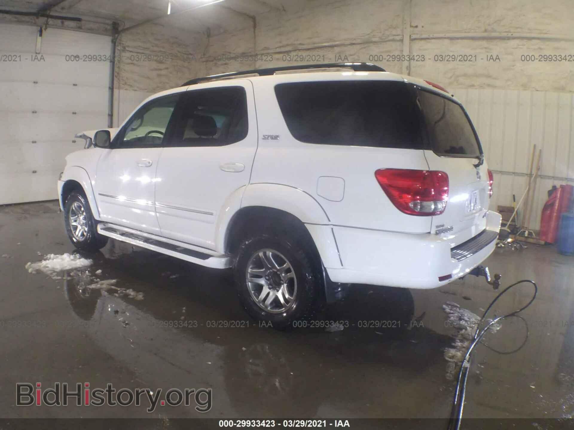 2007 TOYOTA SEQUOIA - VIN: 5TDBT44A87S285080 - Фото 3
