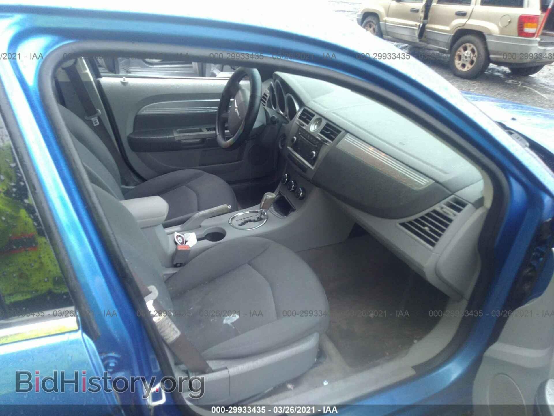 2007 CHRYSLER SEBRING SDN - VIN: 1C3LC56KX7N540113 - Фото 5