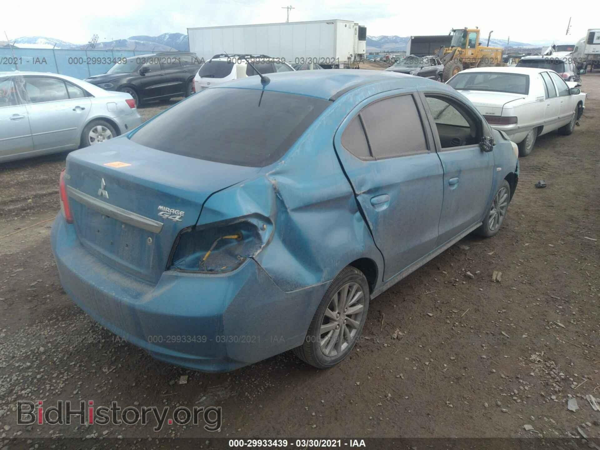 2019 MITSUBISHI MIRAGE G4 - VIN: ML32F3FJ2KHF11809 - Фото 4