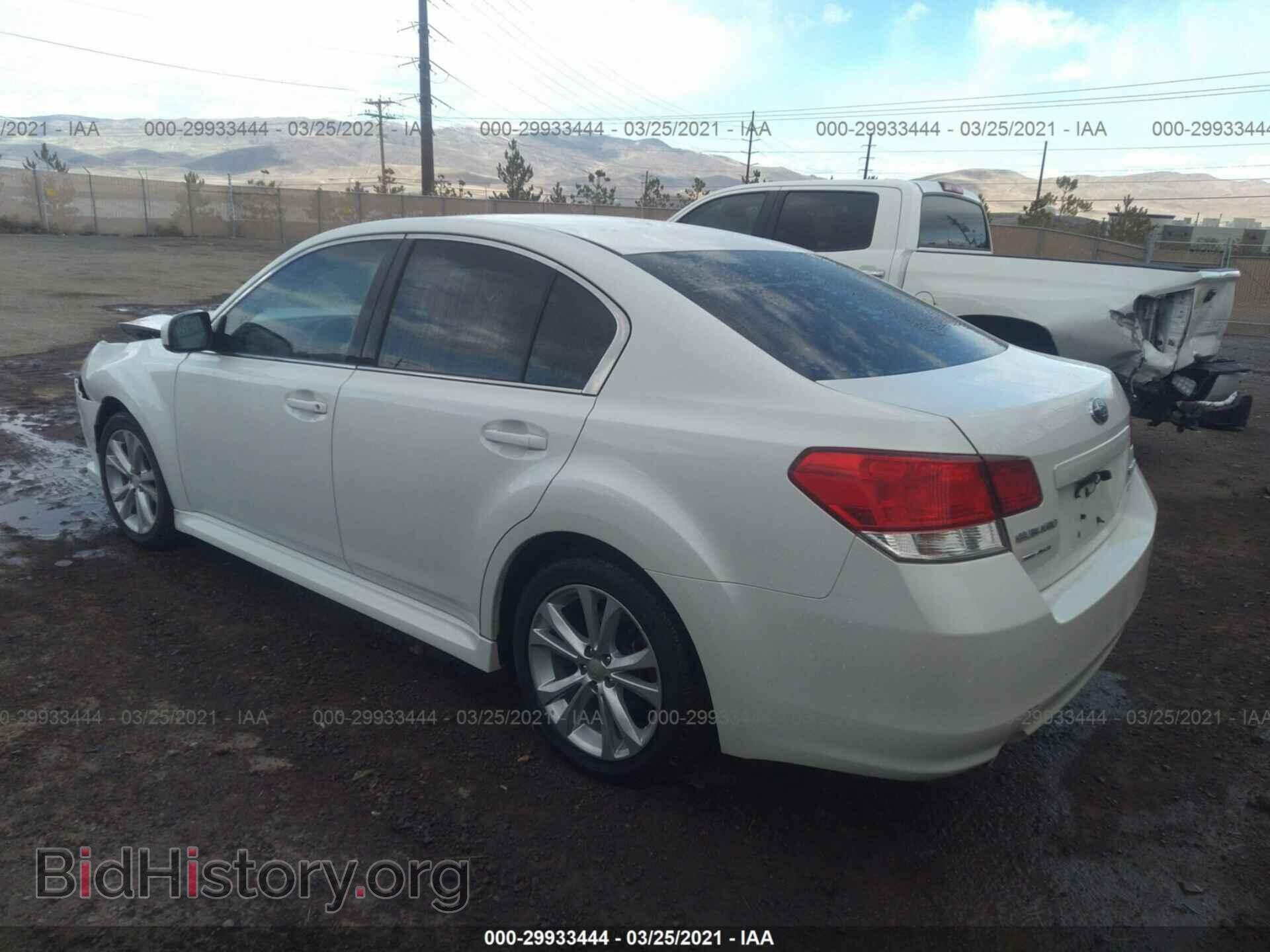 2013 SUBARU LEGACY - VIN: 4S3BMBC60D3043637 - Фото 3