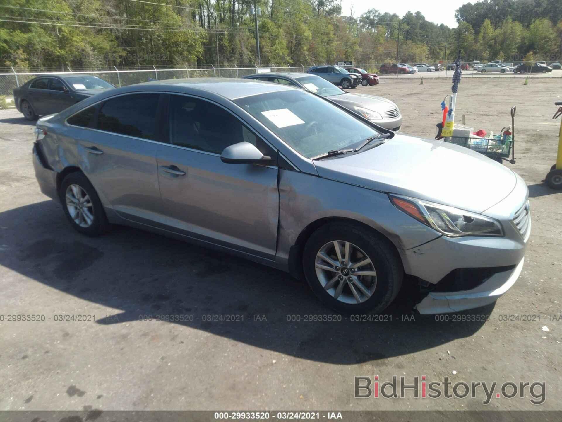 Photo 5NPE24AF2GH303692 - HYUNDAI SONATA 2016