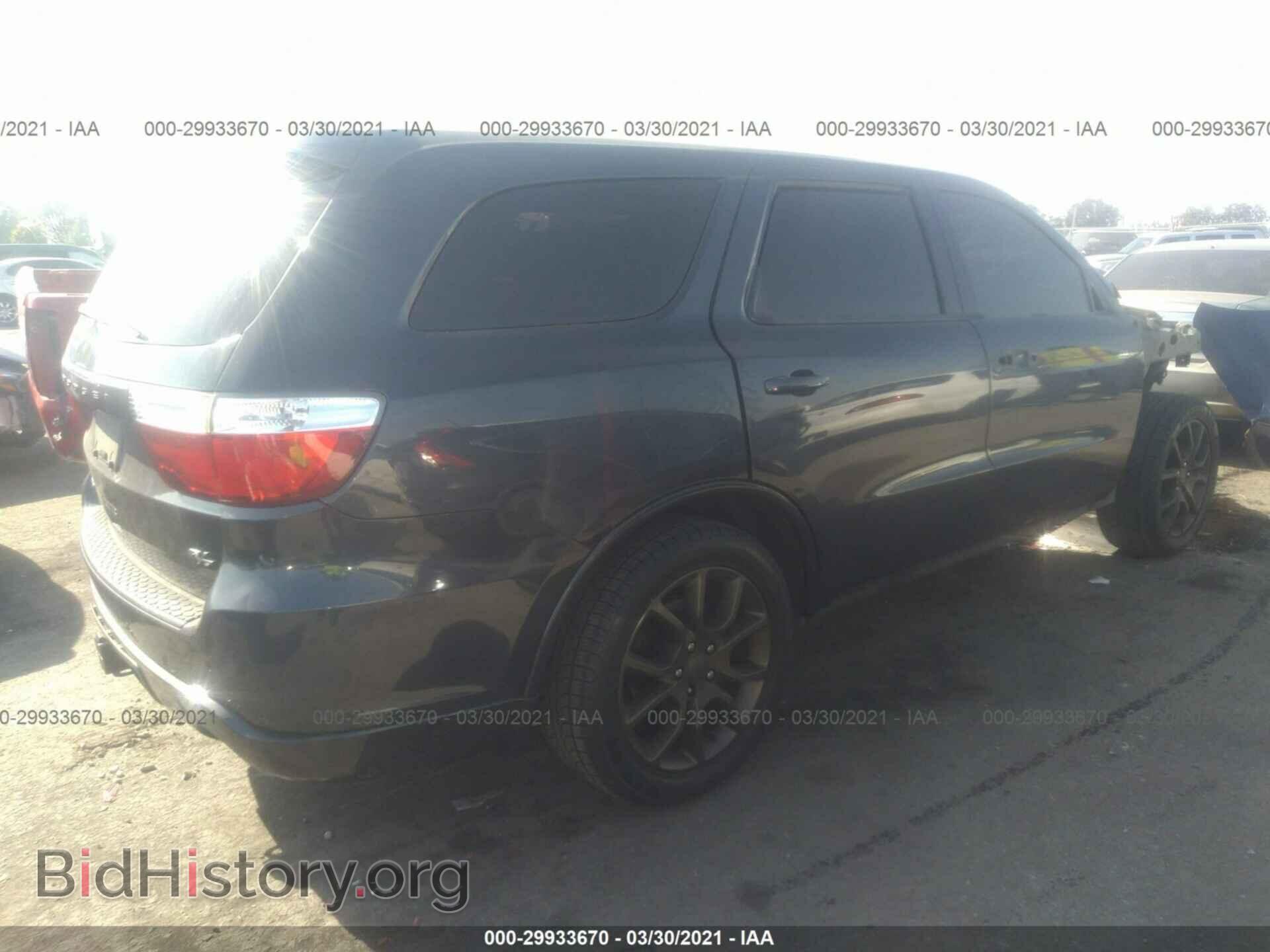 2013 DODGE DURANGO - VIN: 1C4SDHCT1DC535473 - Фото 4