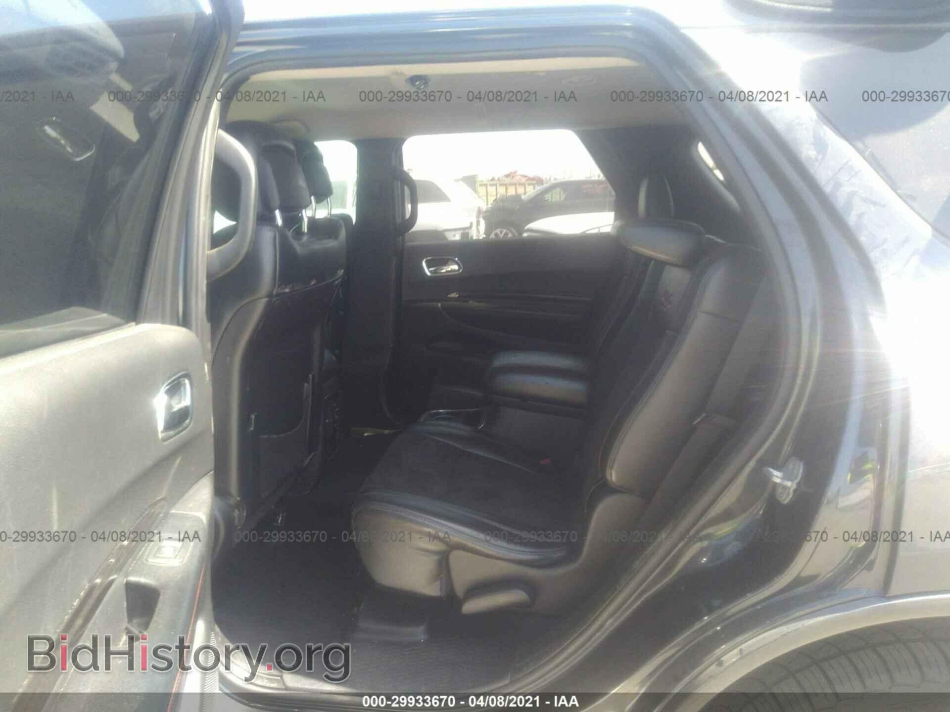 2013 DODGE DURANGO - VIN: 1C4SDHCT1DC535473 - Фото 8