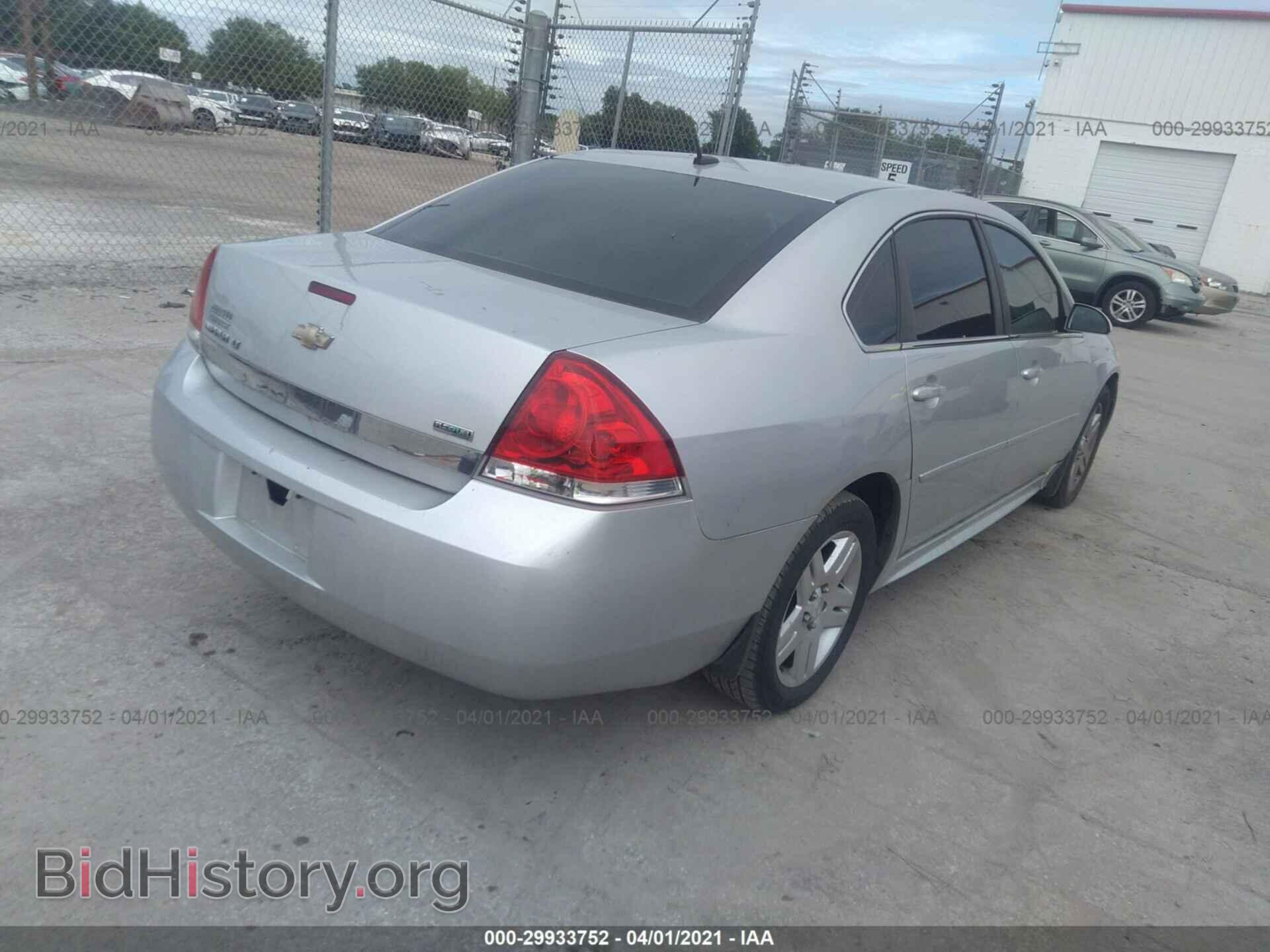 2011 CHEVROLET IMPALA - VIN: 2G1WB5EK6B1129033 - Фото 4
