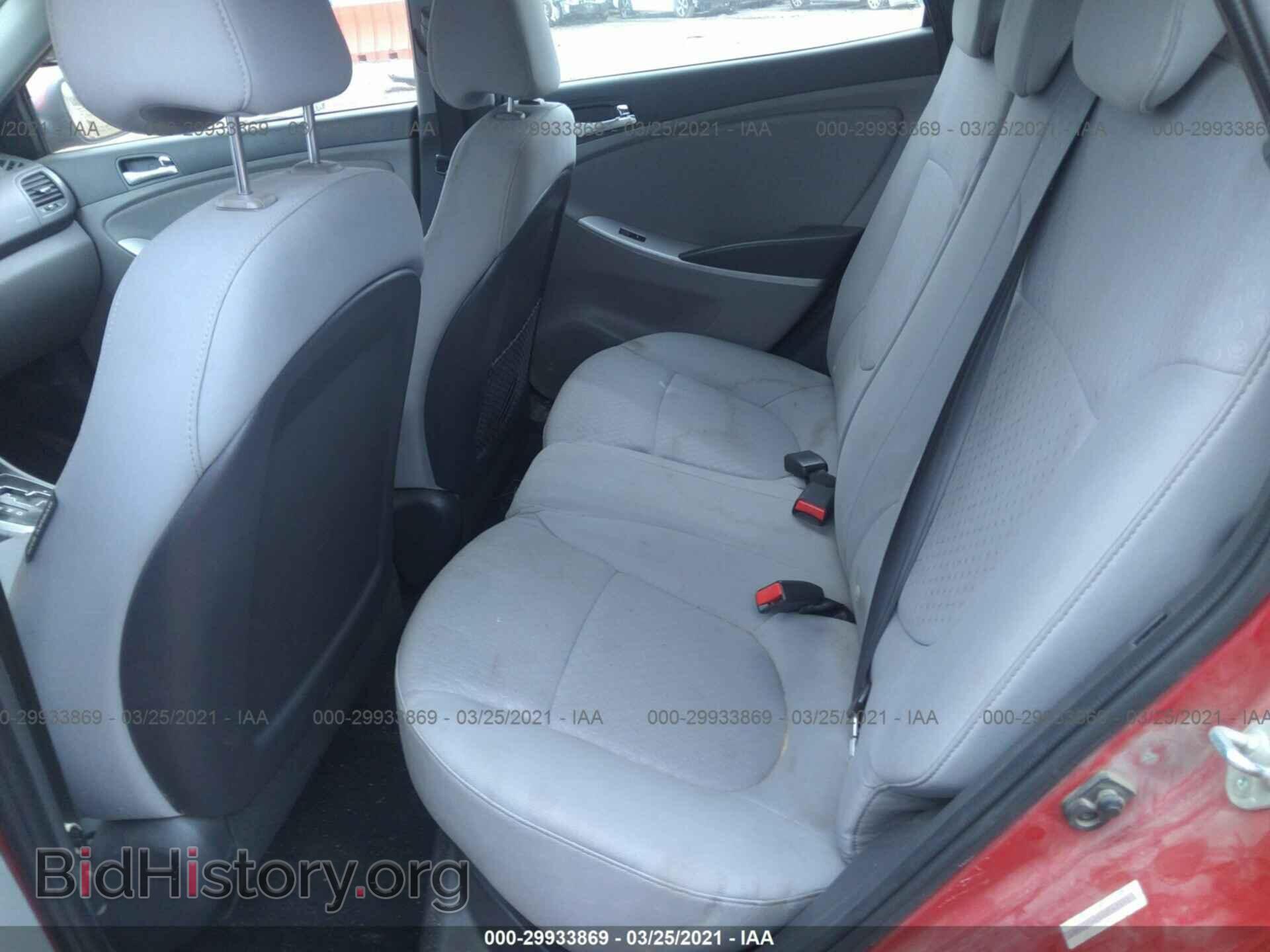 2014 HYUNDAI ACCENT - VIN: KMHCU5AE5EU142512 - Фото 8