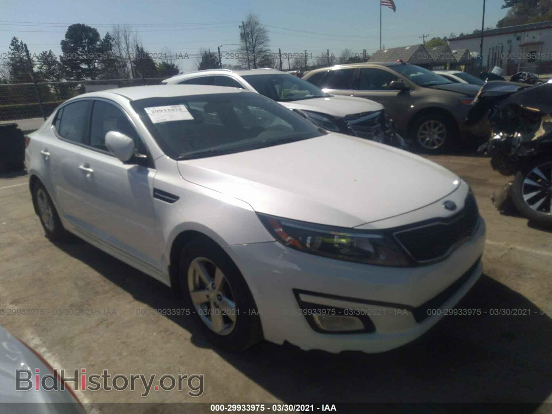 Фотография KNAGM4A76F5648568 - KIA OPTIMA 2015