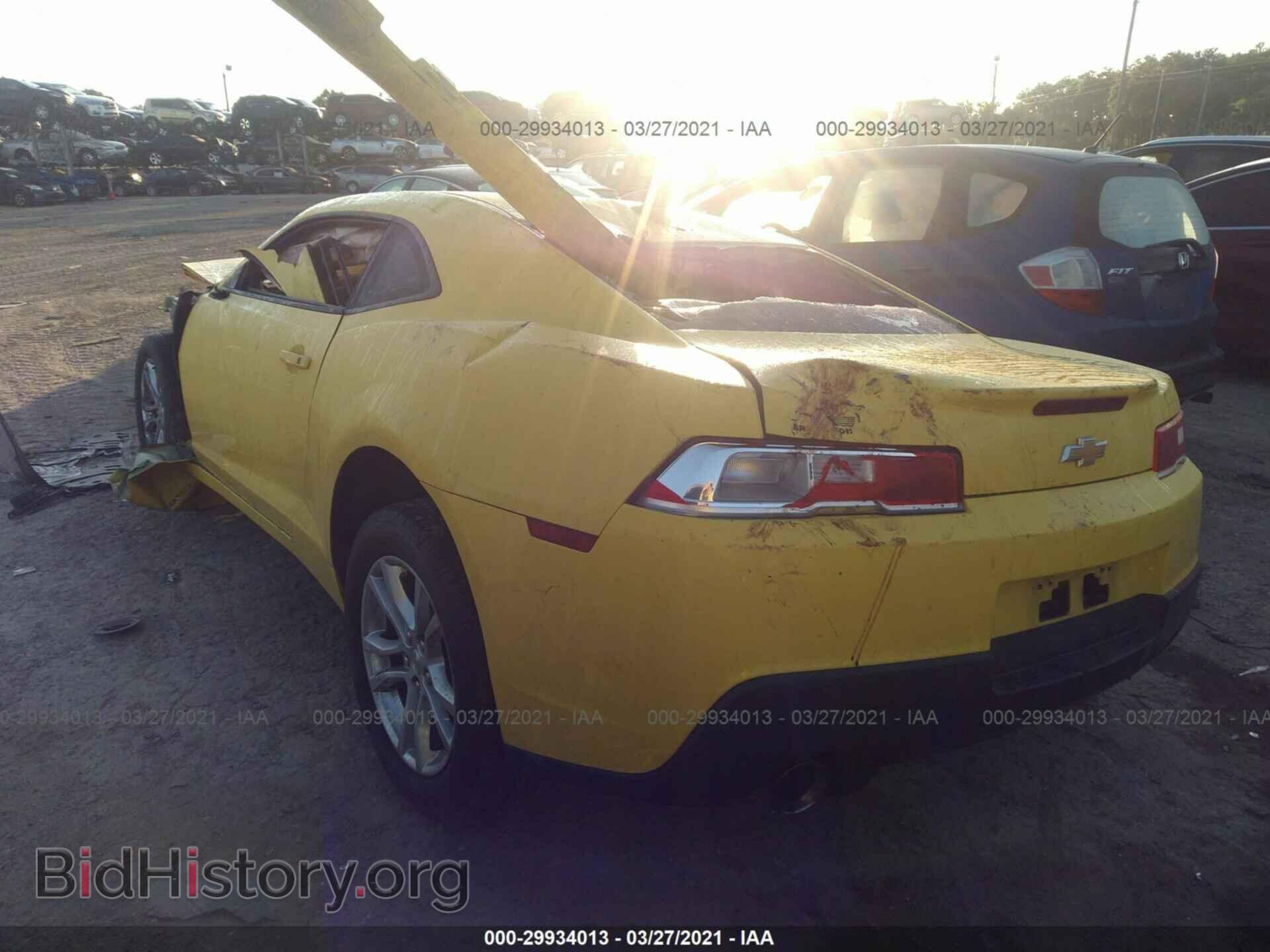 2015 CHEVROLET CAMARO - VIN: 2G1FB1E37F9106417 - Фото 3