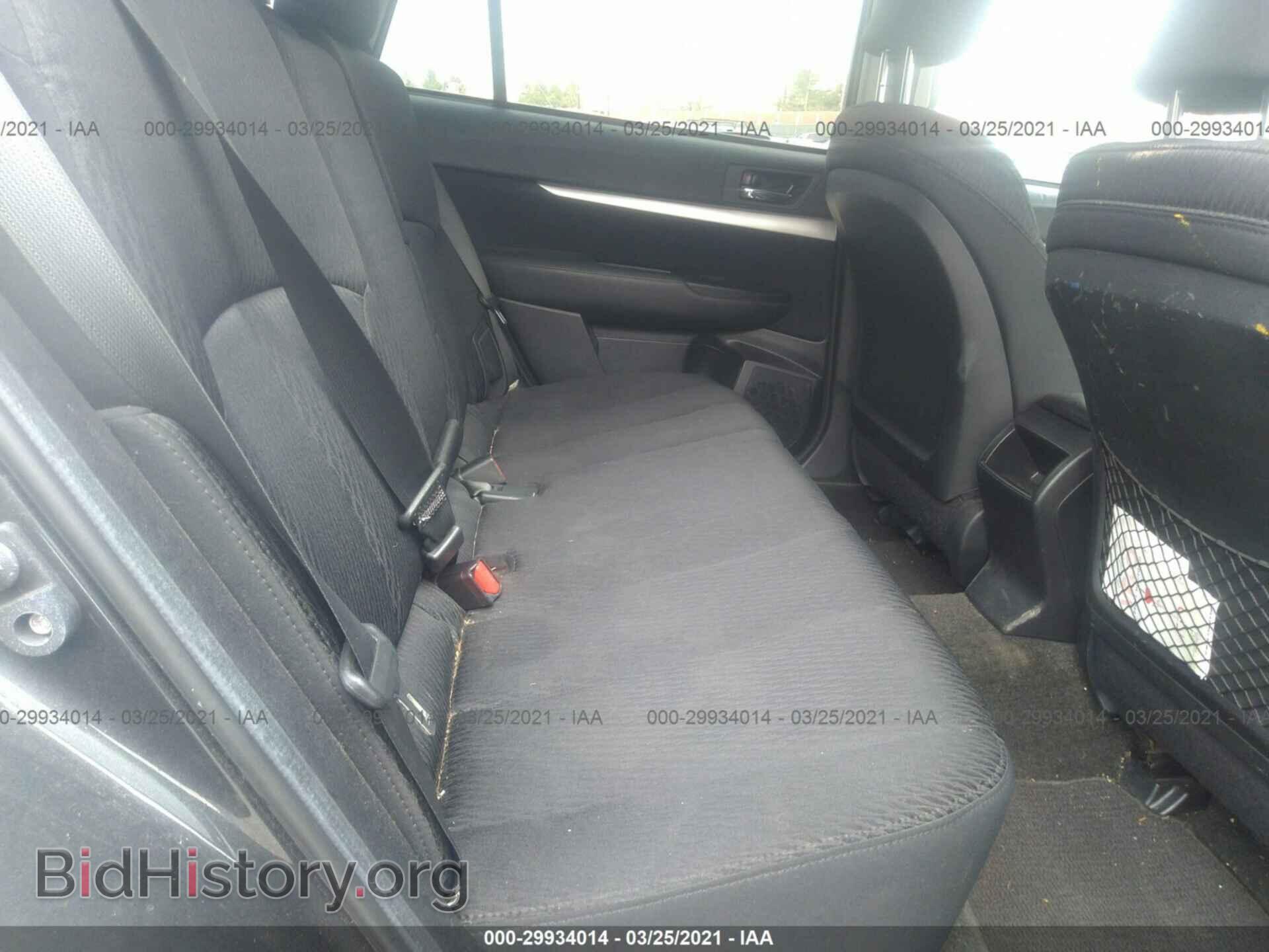 2012 SUBARU OUTBACK - VIN: 4S4BRBCC8C3240315 - Фото 8