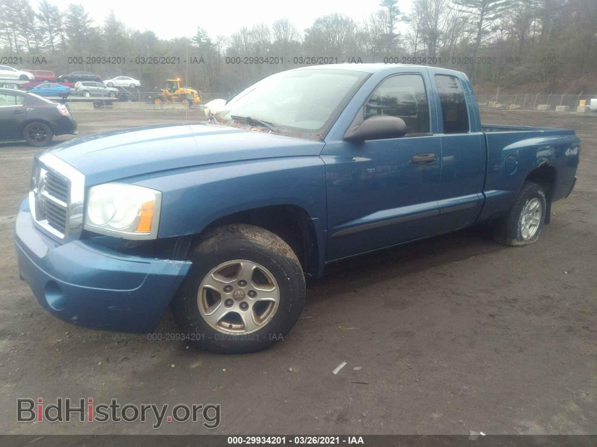 2006 DODGE DAKOTA - VIN: 1D7HW42K76S621469 - Фото 2