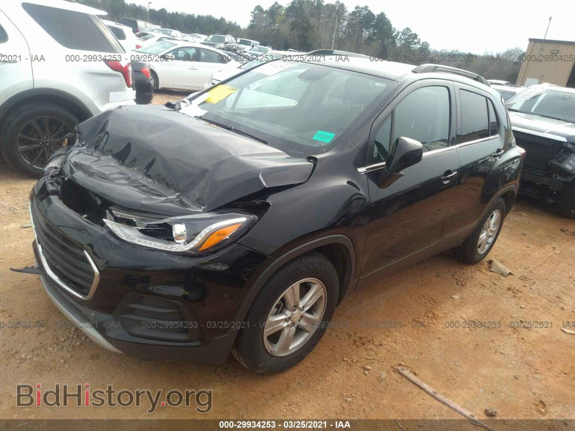 2019 CHEVROLET TRAX - VIN: 3GNCJLSB2KL249536 - Фото 2