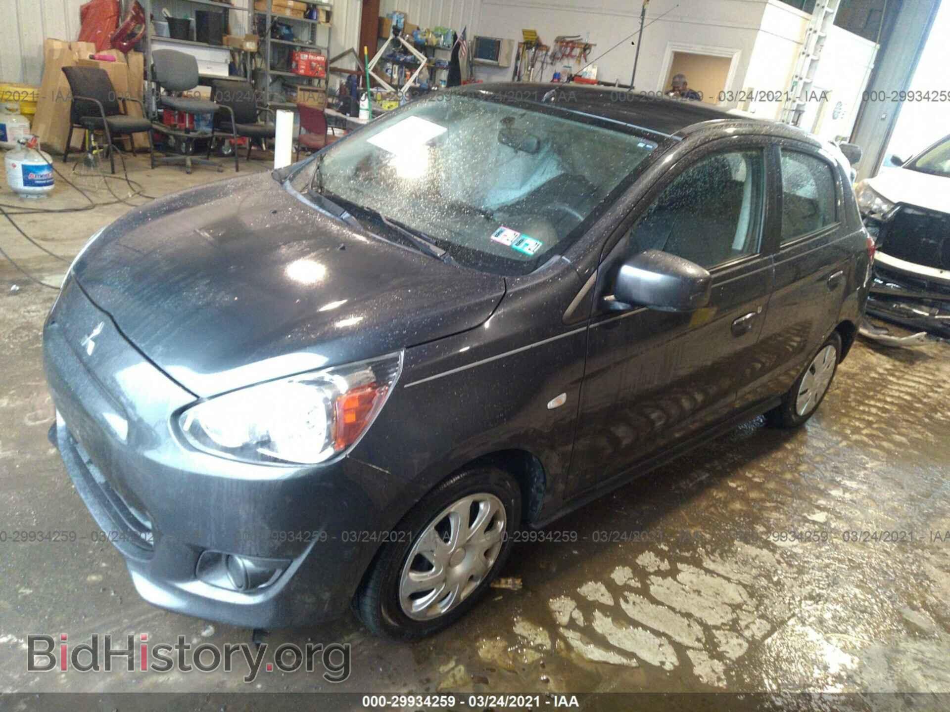 2014 MITSUBISHI MIRAGE - VIN: ML32A3HJ6EH006496 - Фото 2