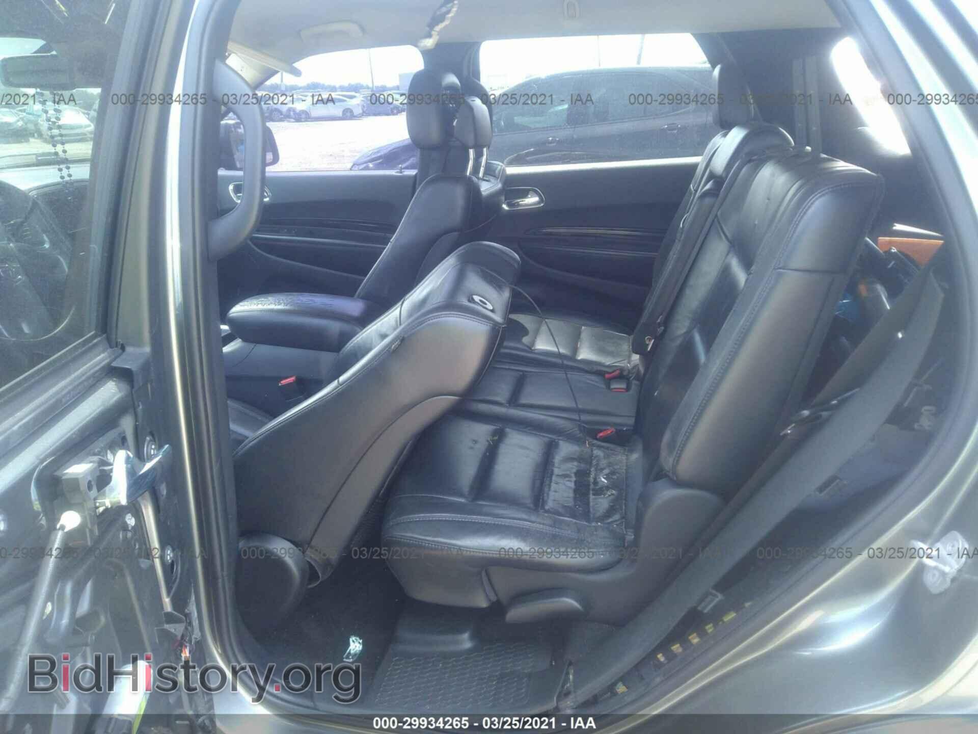 2012 DODGE DURANGO - VIN: 1C4RDHDGXCC285830 - Фото 8