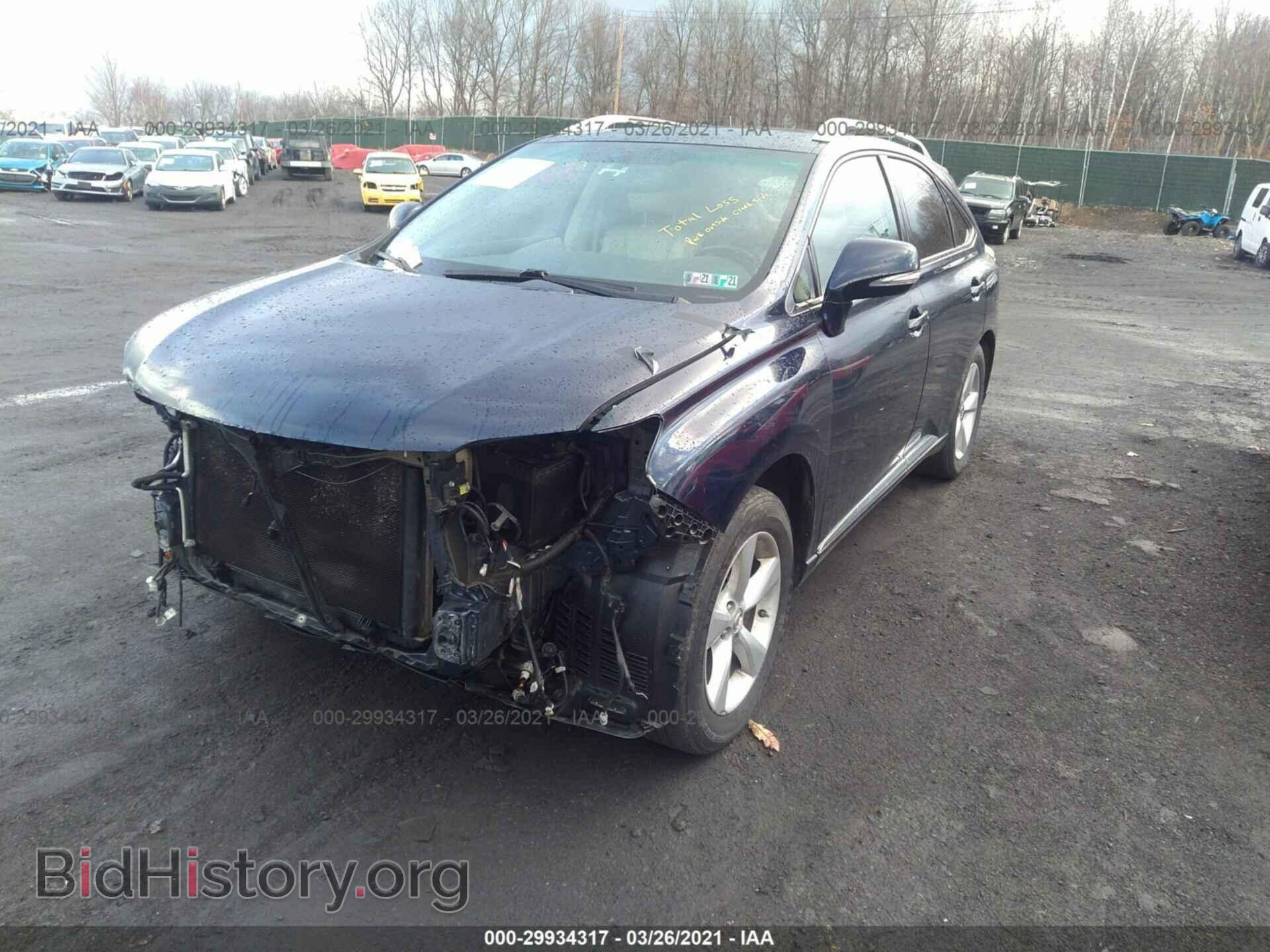 2015 LEXUS RX 350 - VIN: 2T2BK1BA9FC315260 - Фото 2