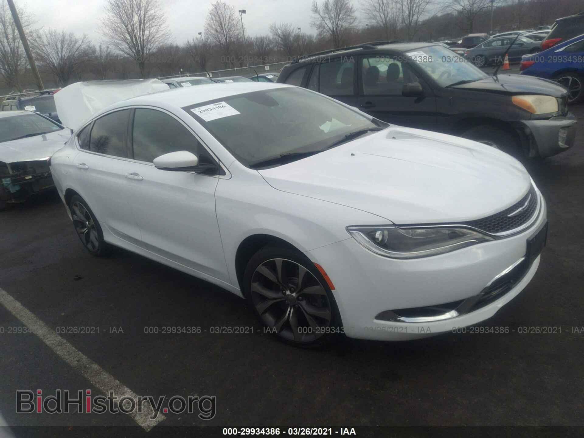 Фотография 1C3CCCEG3FN700638 - CHRYSLER 200 2015