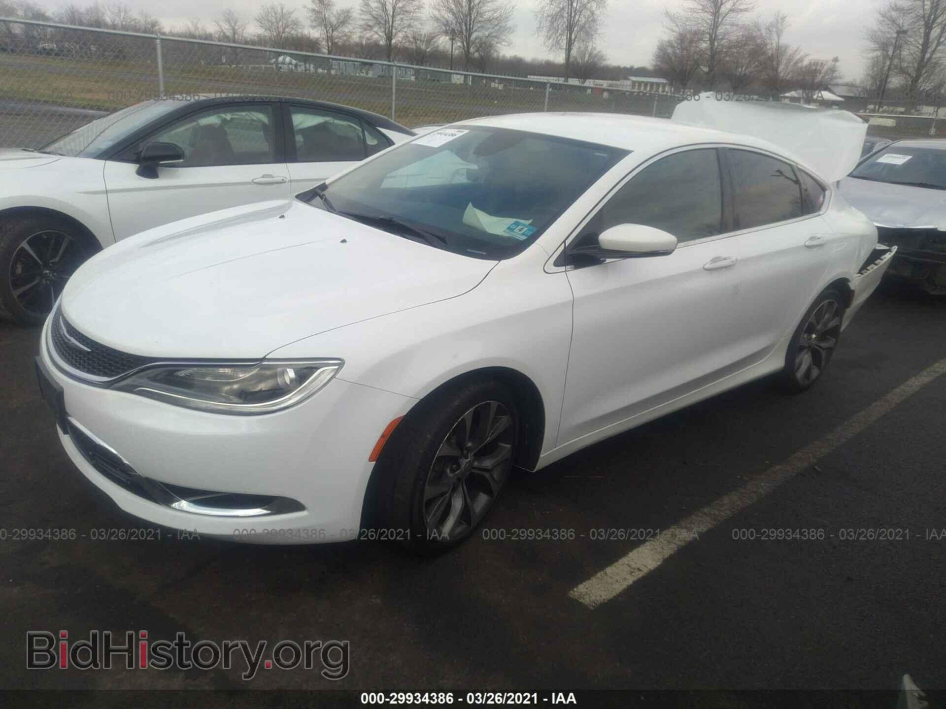 2015 CHRYSLER 200 - VIN: 1C3CCCEG3FN700638 - Фото 2