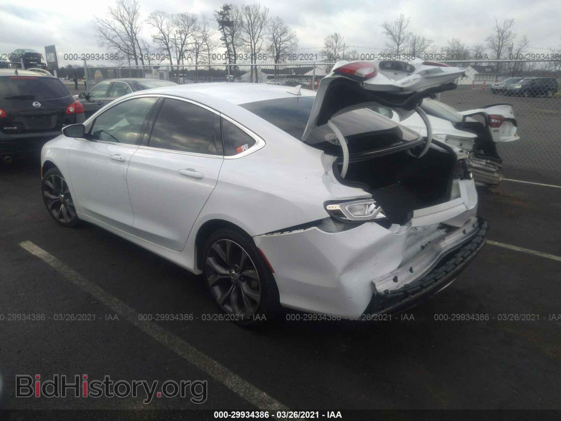 2015 CHRYSLER 200 - VIN: 1C3CCCEG3FN700638 - Фото 3