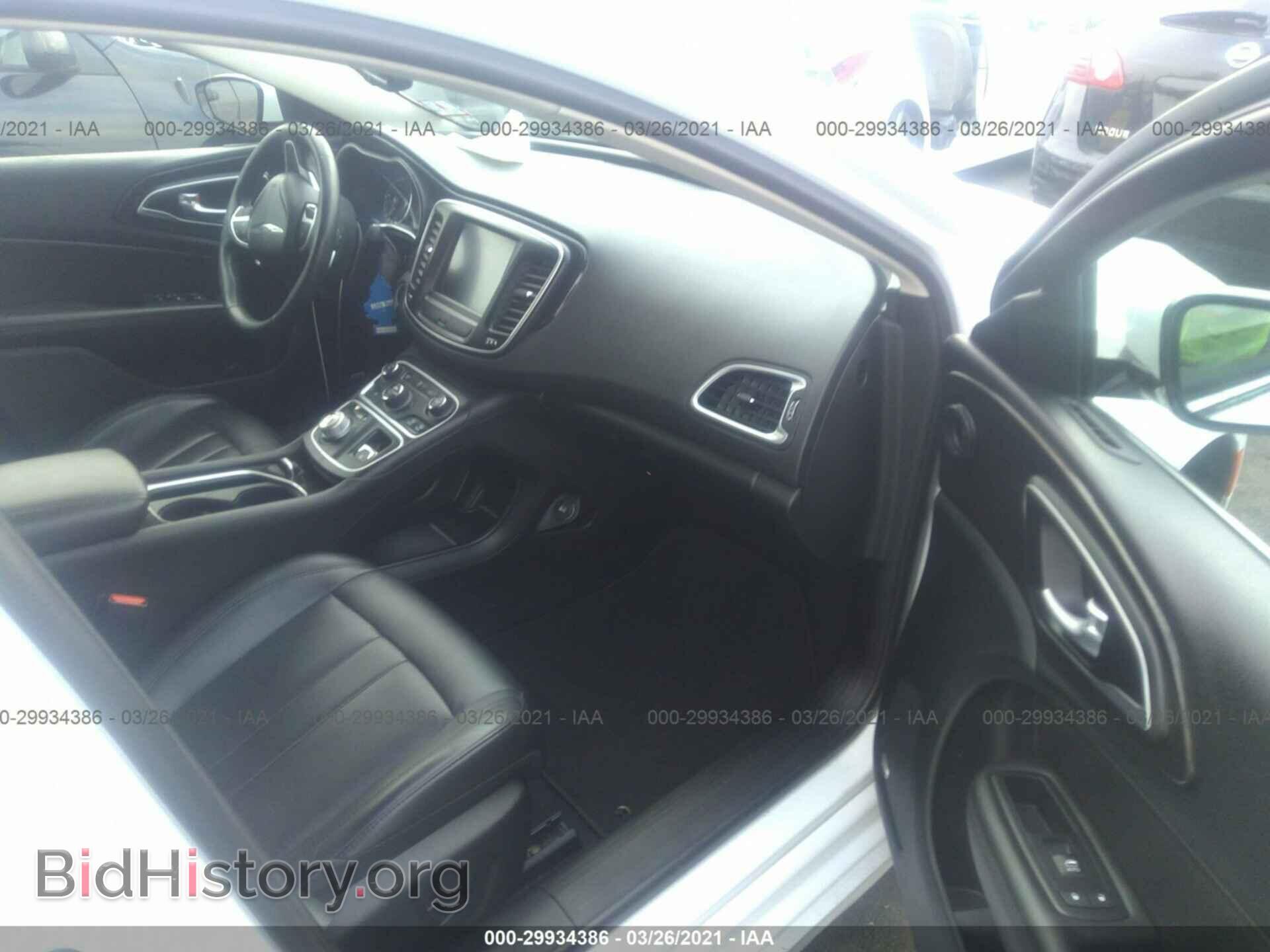 2015 CHRYSLER 200 - VIN: 1C3CCCEG3FN700638 - Фото 5